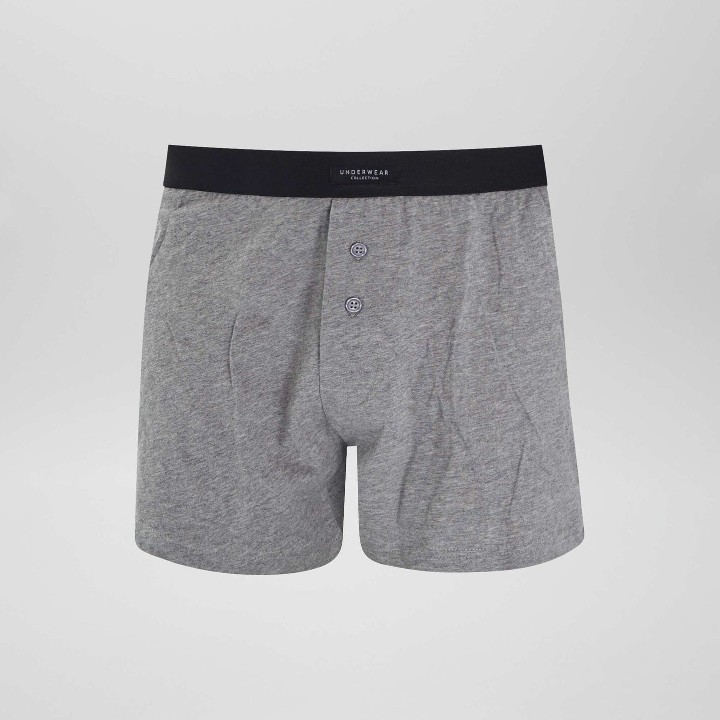 Pack of 3 plain boxers LOT_GREY