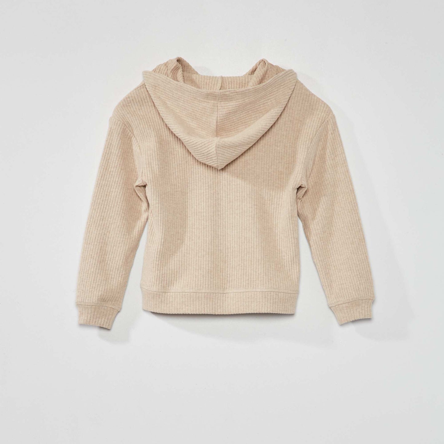 Hooded T-shirt BEIGE