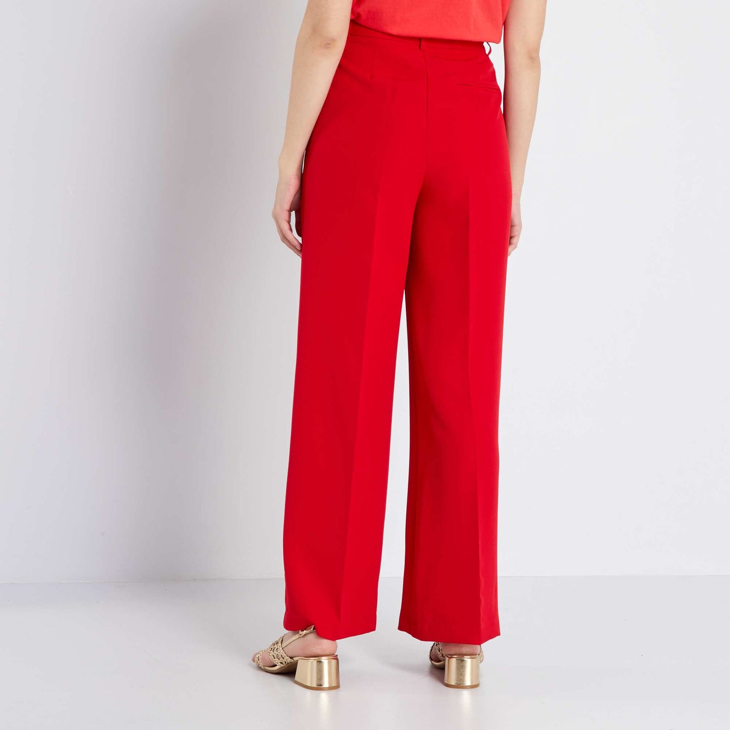 Trendy trousers RED