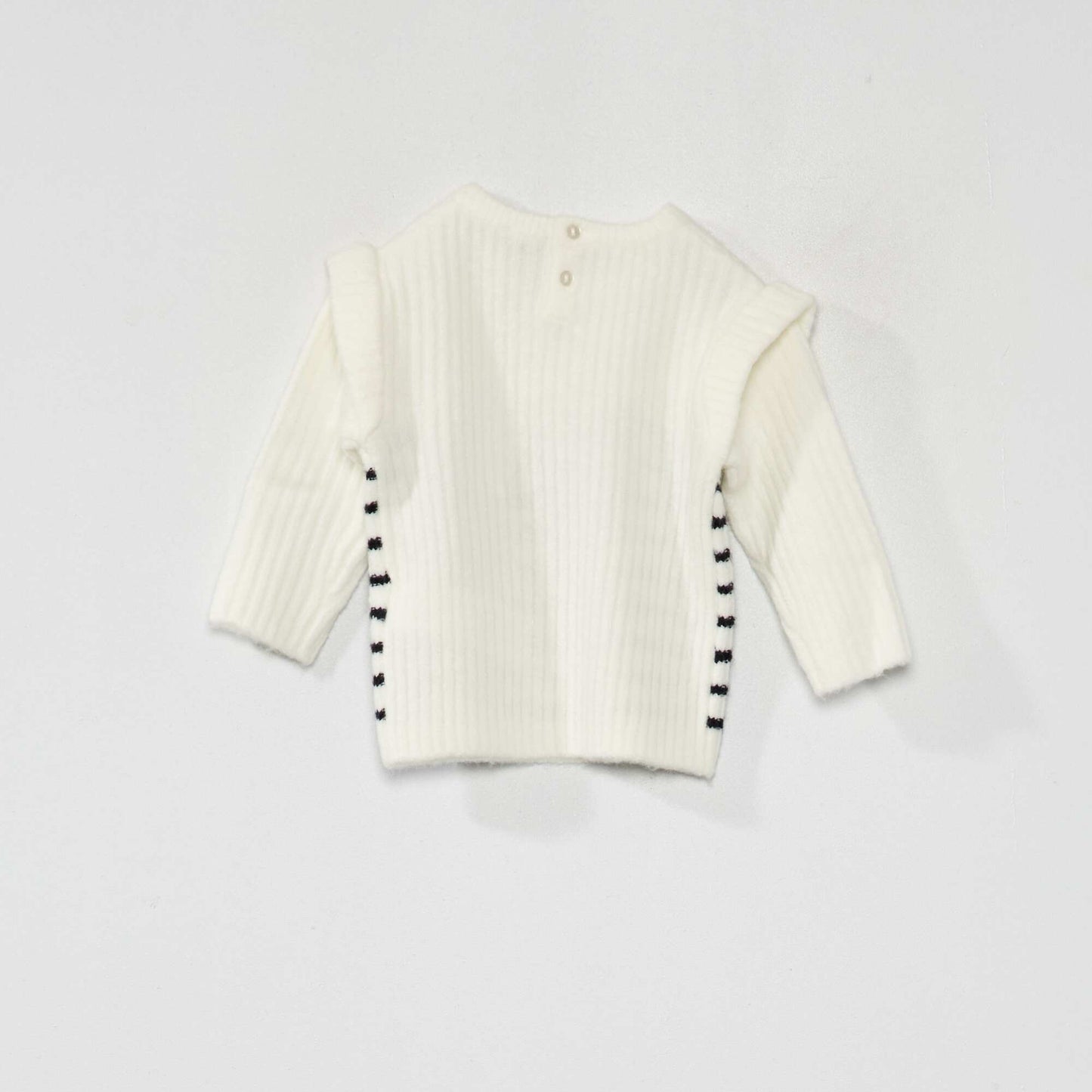 Stylish knit jumper SNOW STRIPE