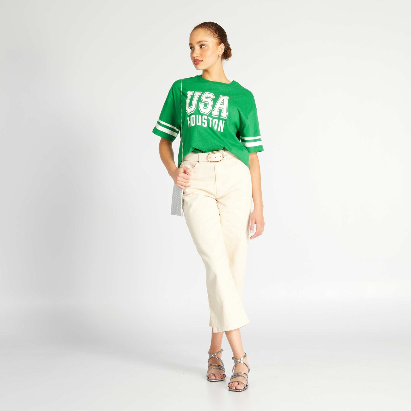 Houston short-sleeved T-shirt GREENPMA3