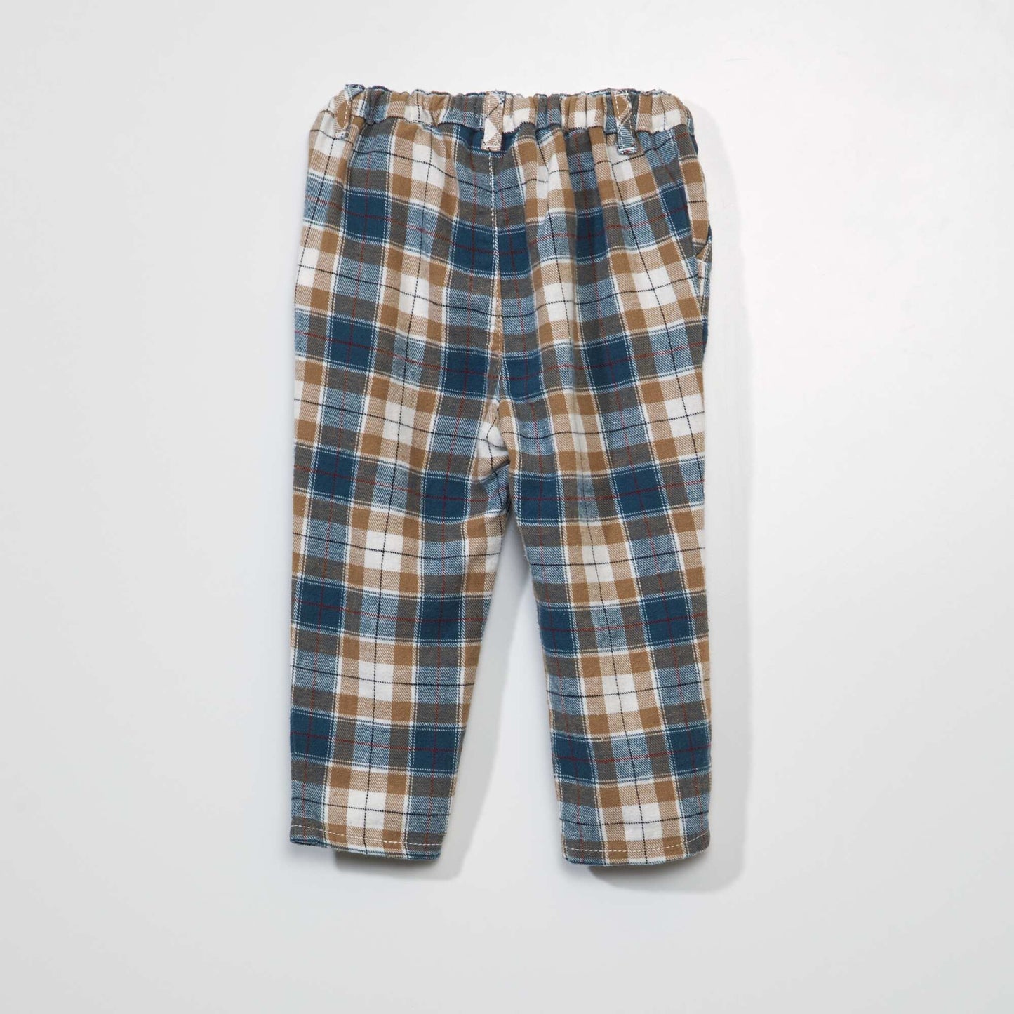 Checked flannel trousers SNOW KRO