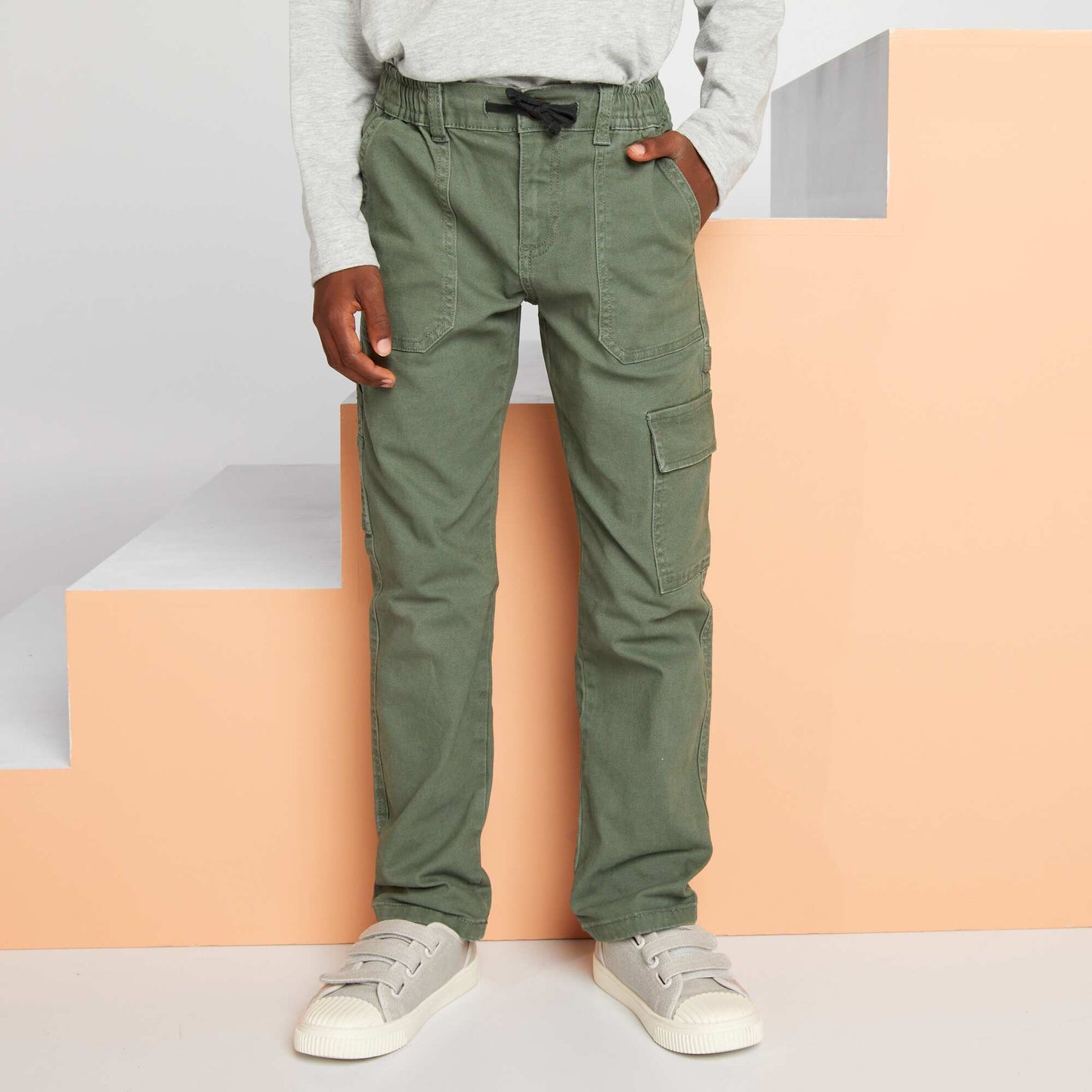 Multi-pocket trousers Khaki