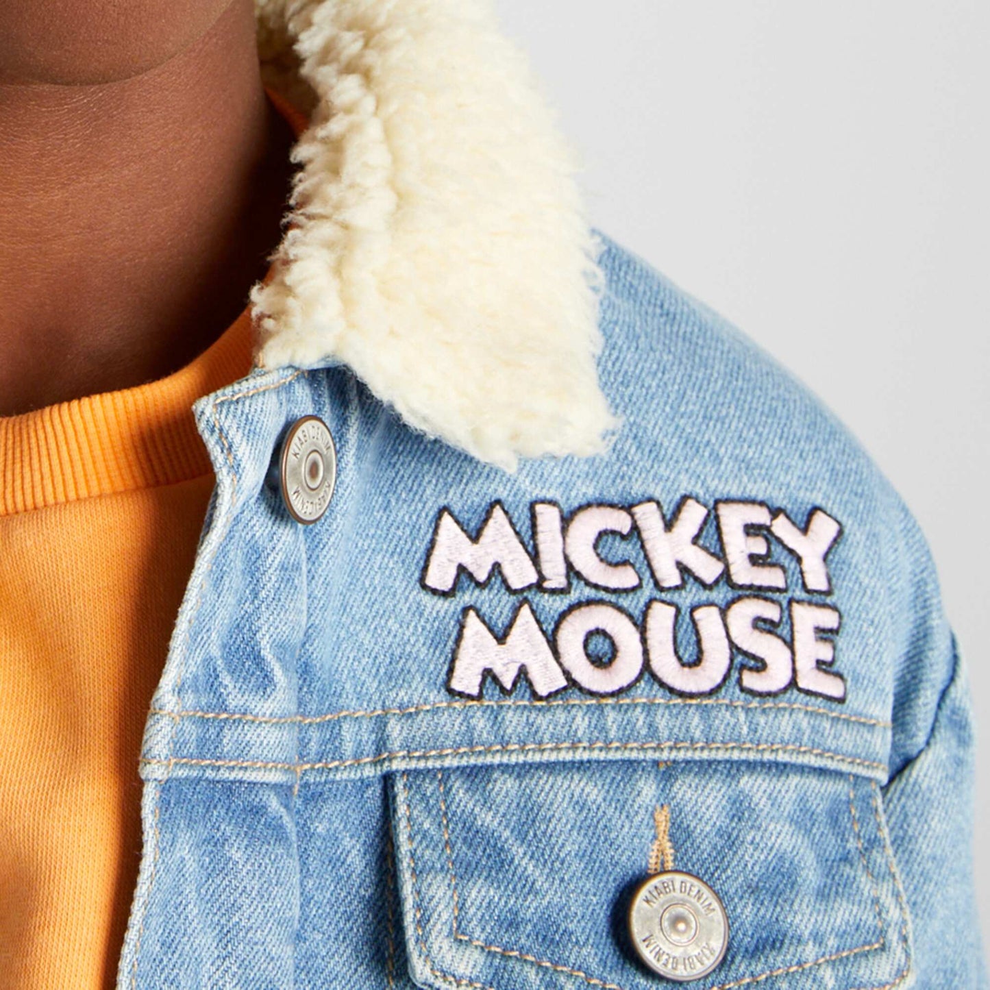 Mickey Mouse denim jacket BLUE