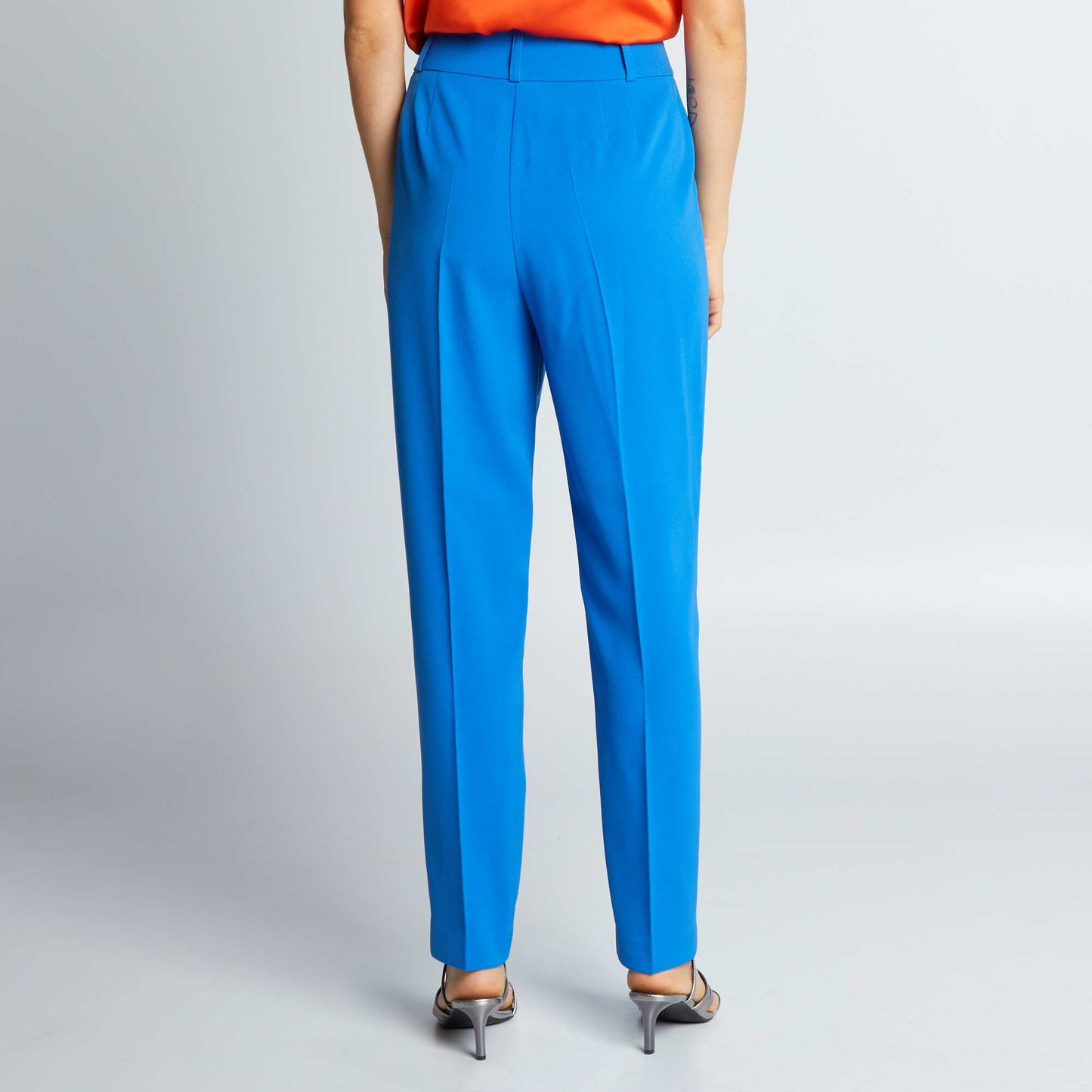 Cigarette trousers with high waist BLUEJJ