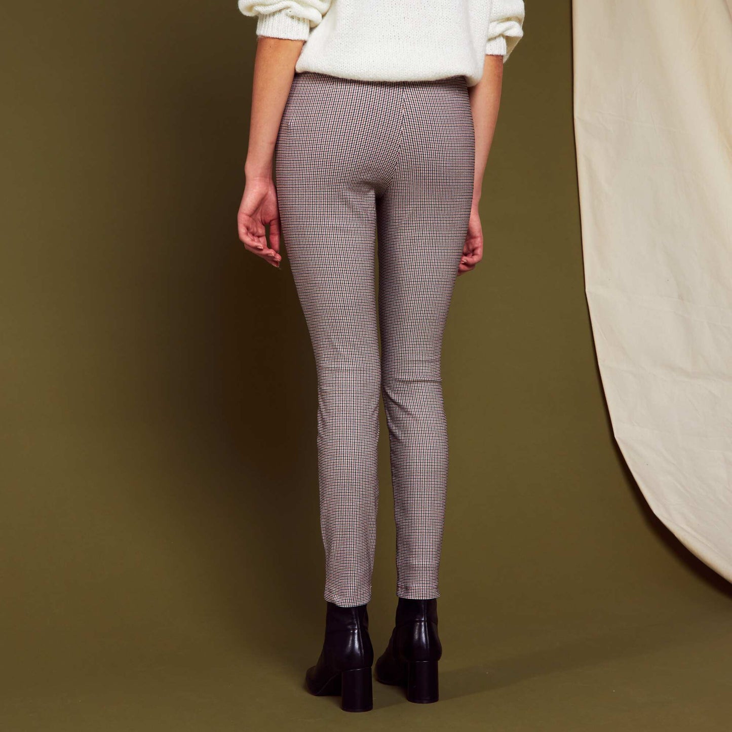 High-rise skinny trousers ACE SWATCH