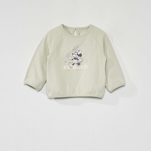 'Minnie' jersey sweater MIN GREEN