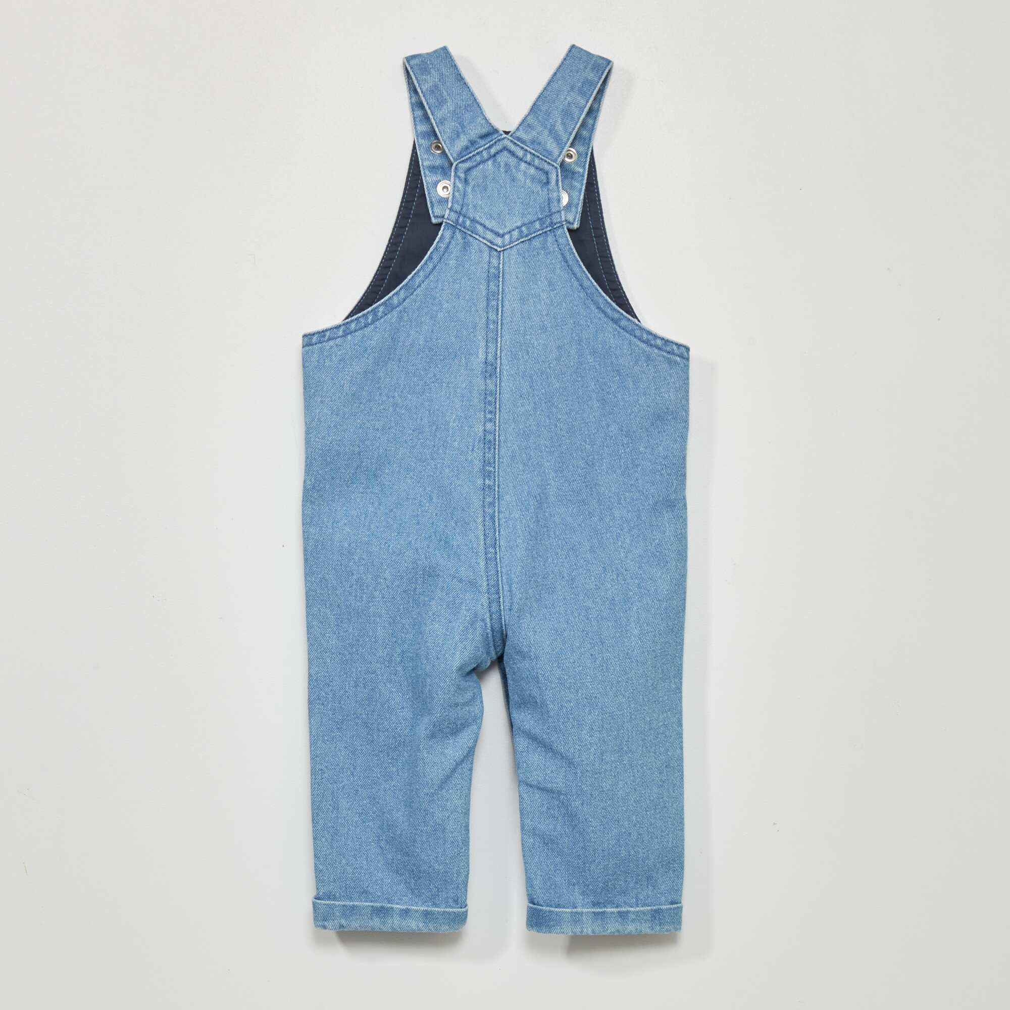 Kiabi | Disney Mickey Mouse denim dungarees BLUE | Saudi Arabia