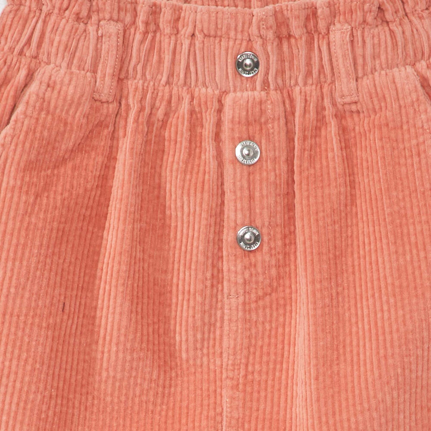 Corduroy skirt PINK CAMEO