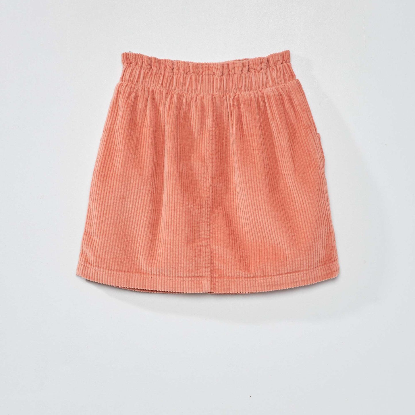 Corduroy skirt PINK CAMEO