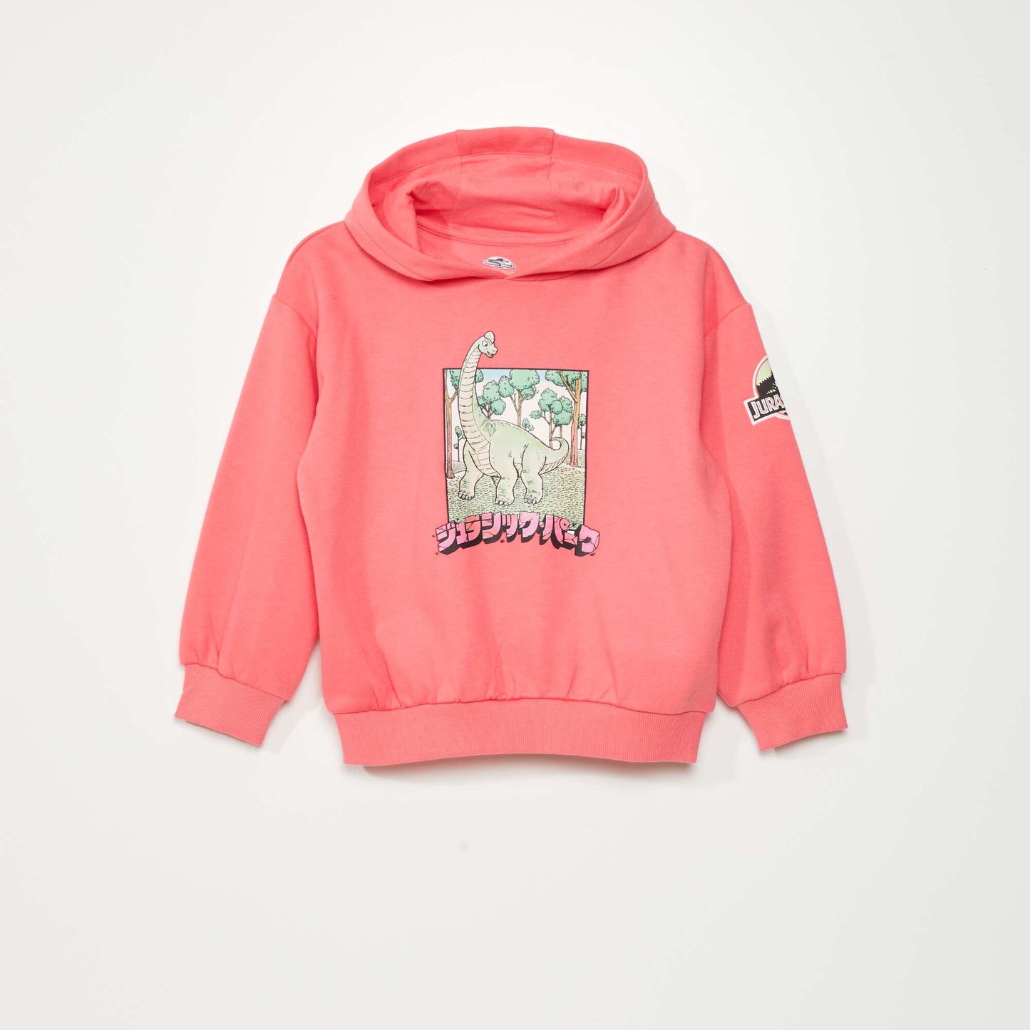 'Jurassic Park' hoodie Pink