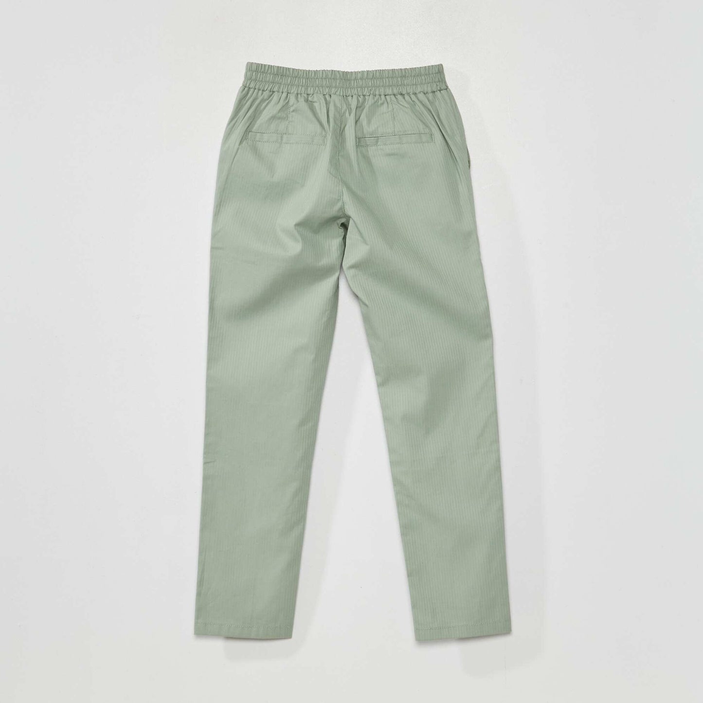 Striped trousers CRYSTAL GREEN