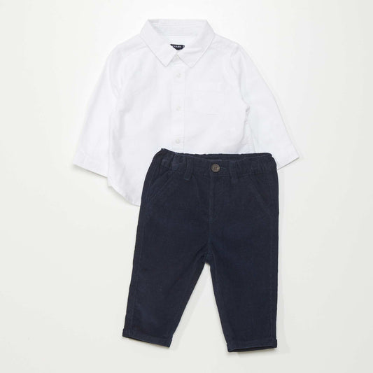 Shirt and trousers set SAPP BLUE