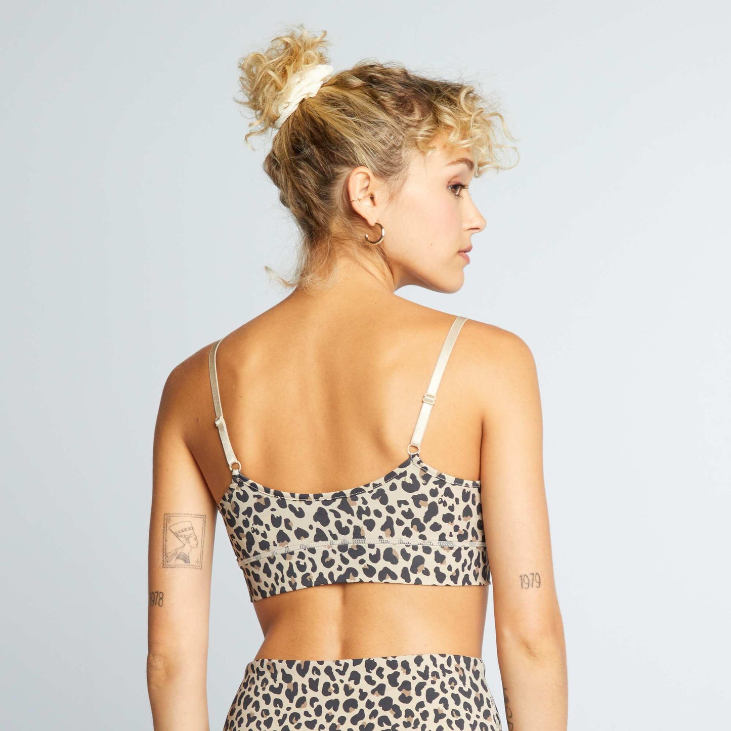 Sports bra with leopard print LEOLEGSPO