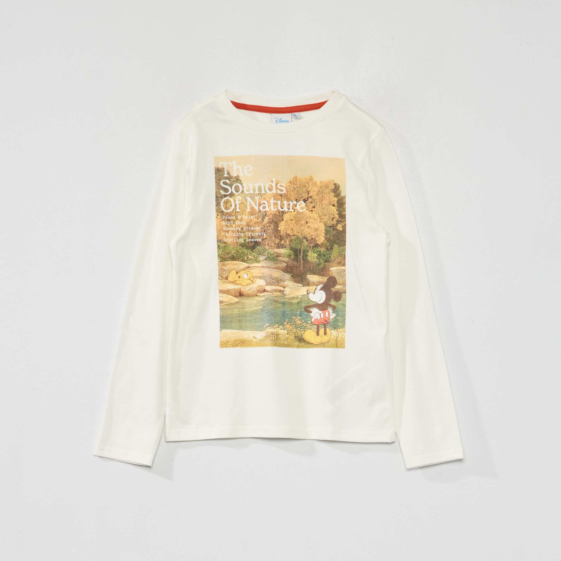 'Disney' jersey knit T-shirt SNOW_PHOTO