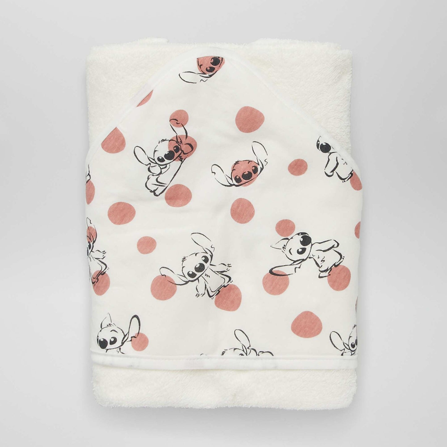 'Disney' hooded bath towel WHITE