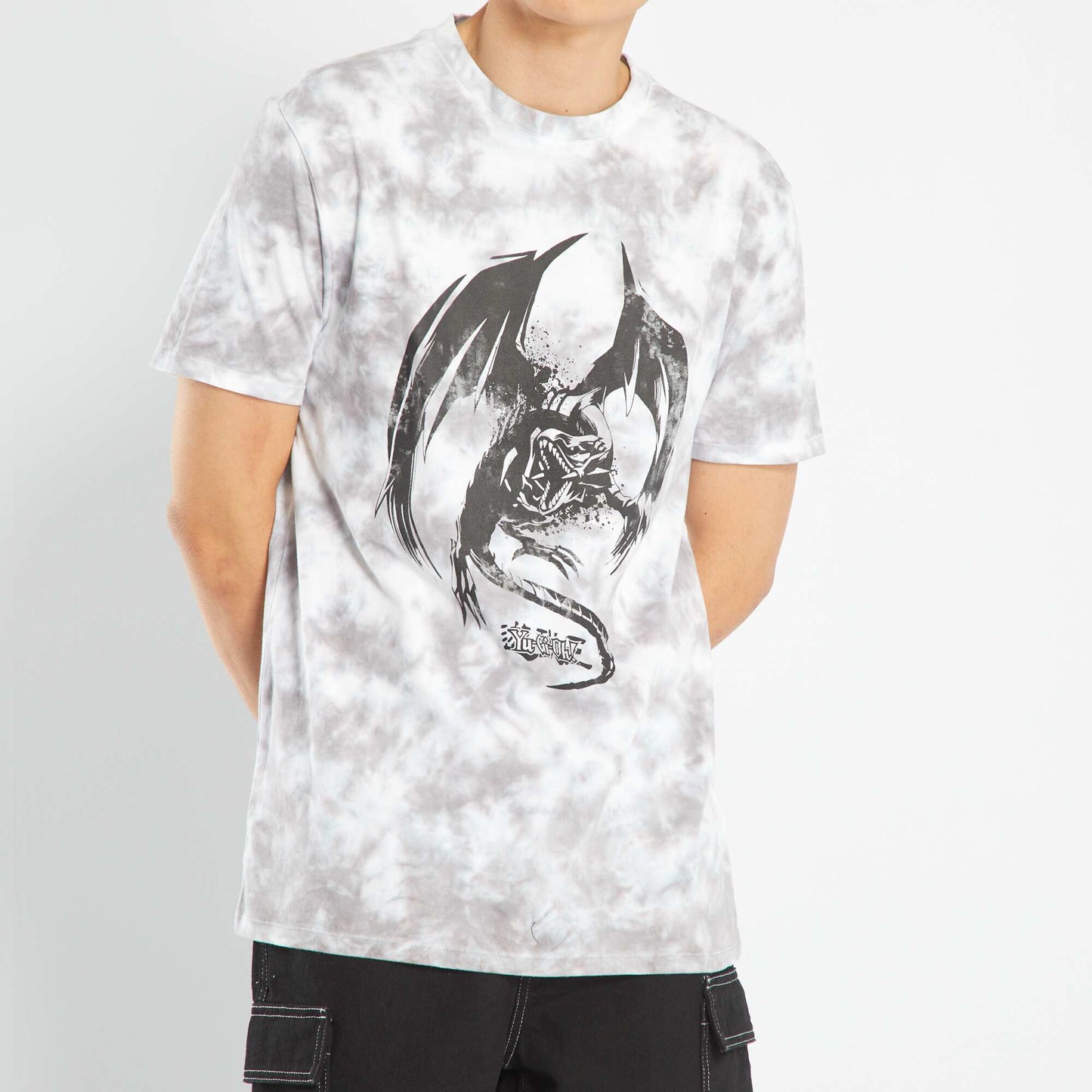 'Yu-Gi-Oh!' jersey T-shirt GREY