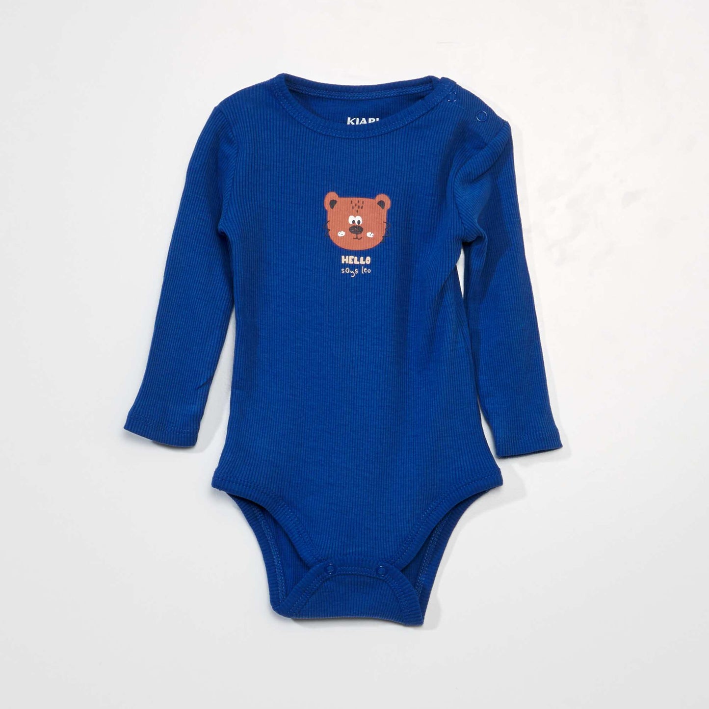 Pack of 2 ribbed knit bodysuits BEAR