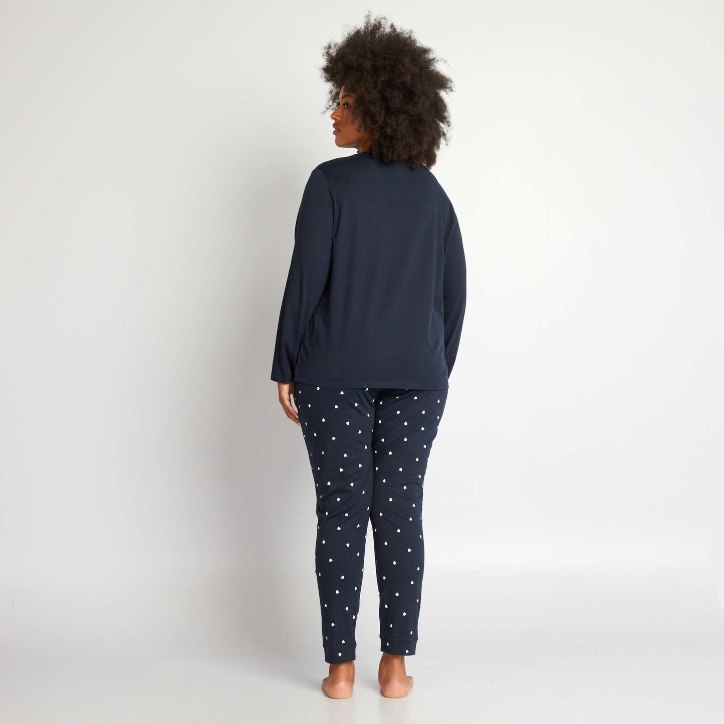Long pyjama set - 2-piece set NAVY DREAM