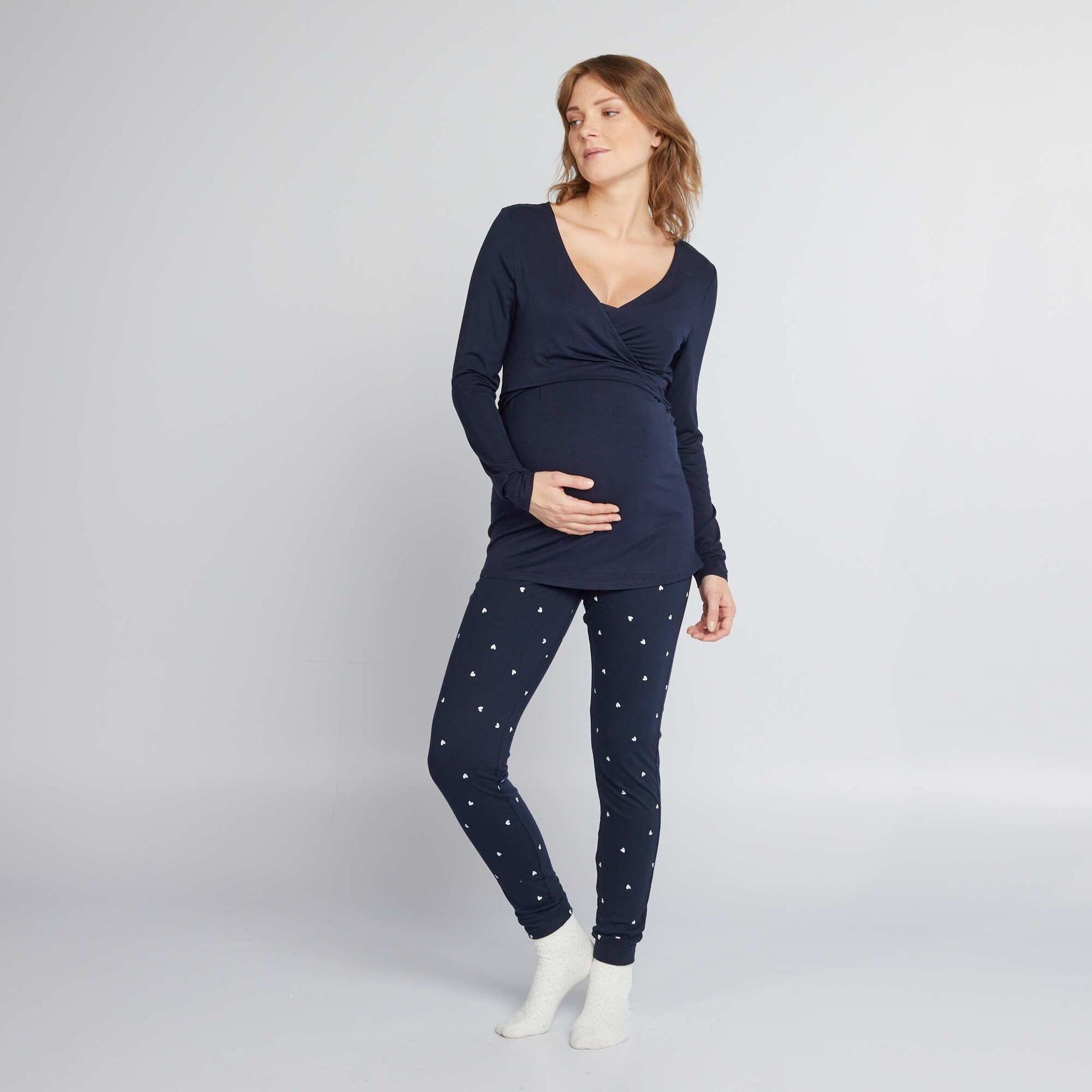 Maternity pyjamas - 2-piece set MINI_HEART – Kiabi Arabie