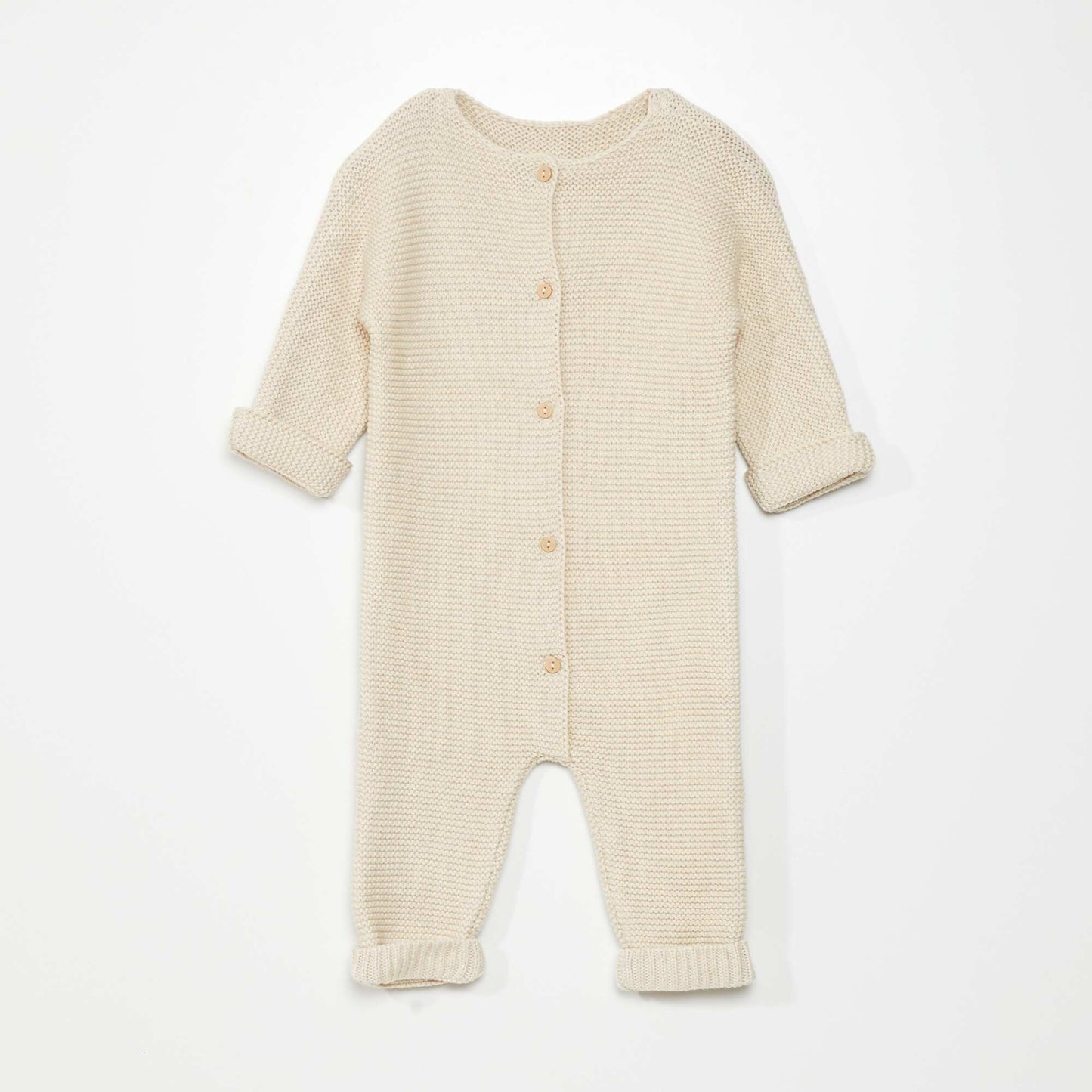Long knit all-in-one - Super practical BEIGE BEER