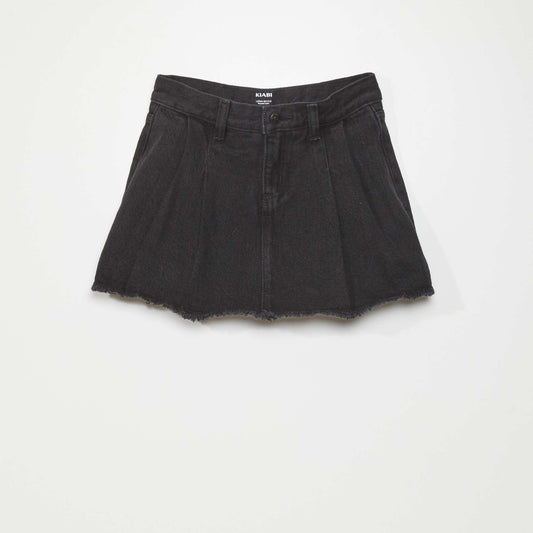 Denim skort CAME BLACK