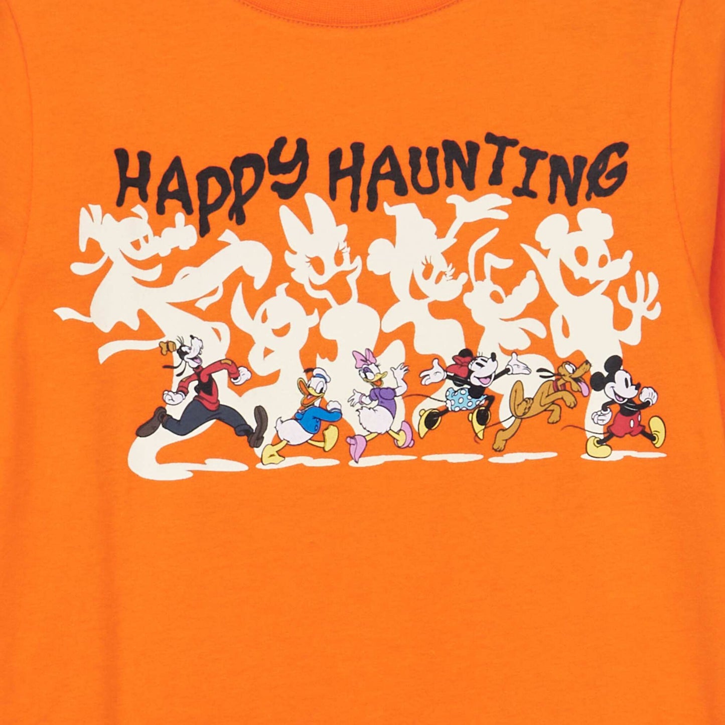 Disney long-sleeved T-shirt - Halloween ORANGE