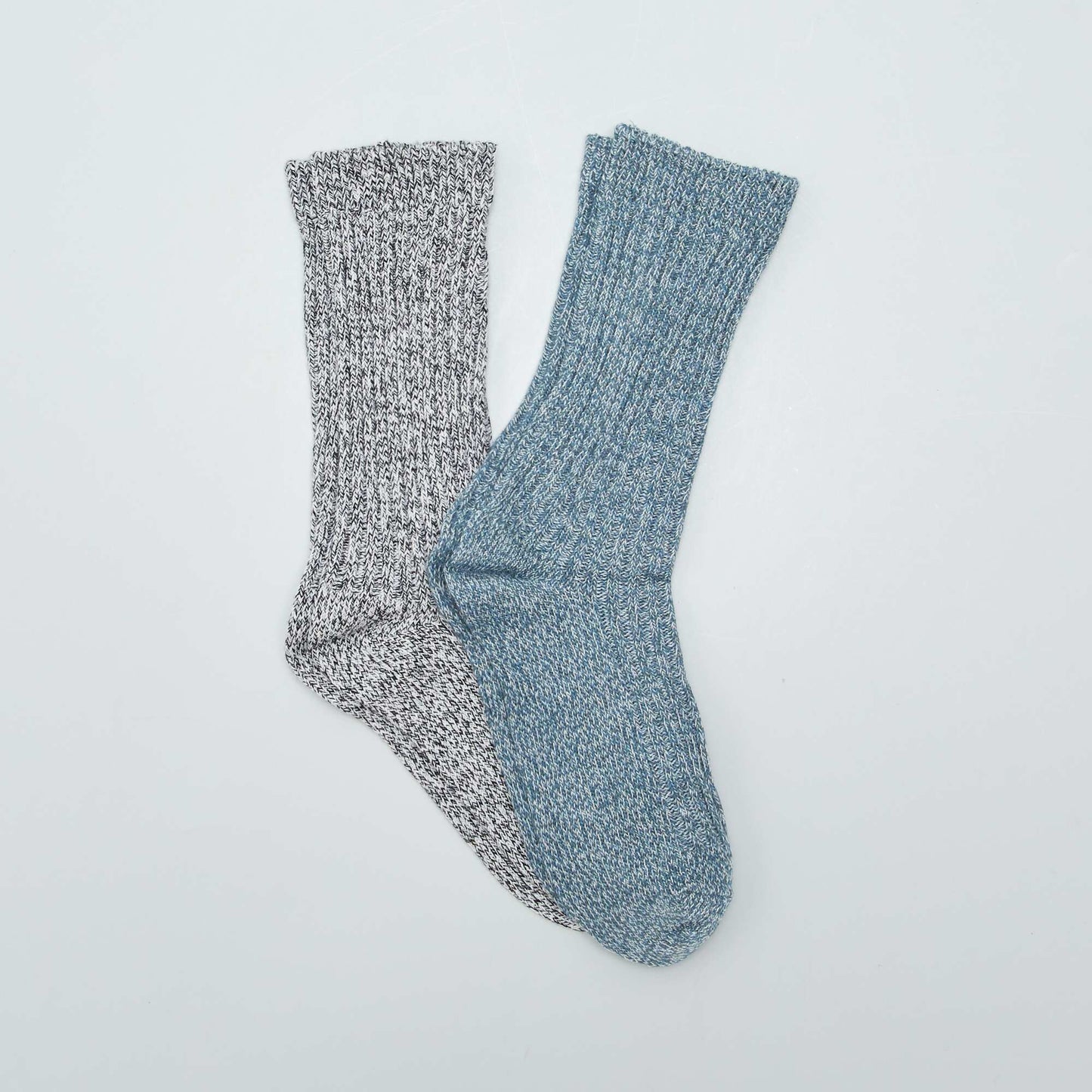 Pack of 2 pairs of socks LOT GREEN