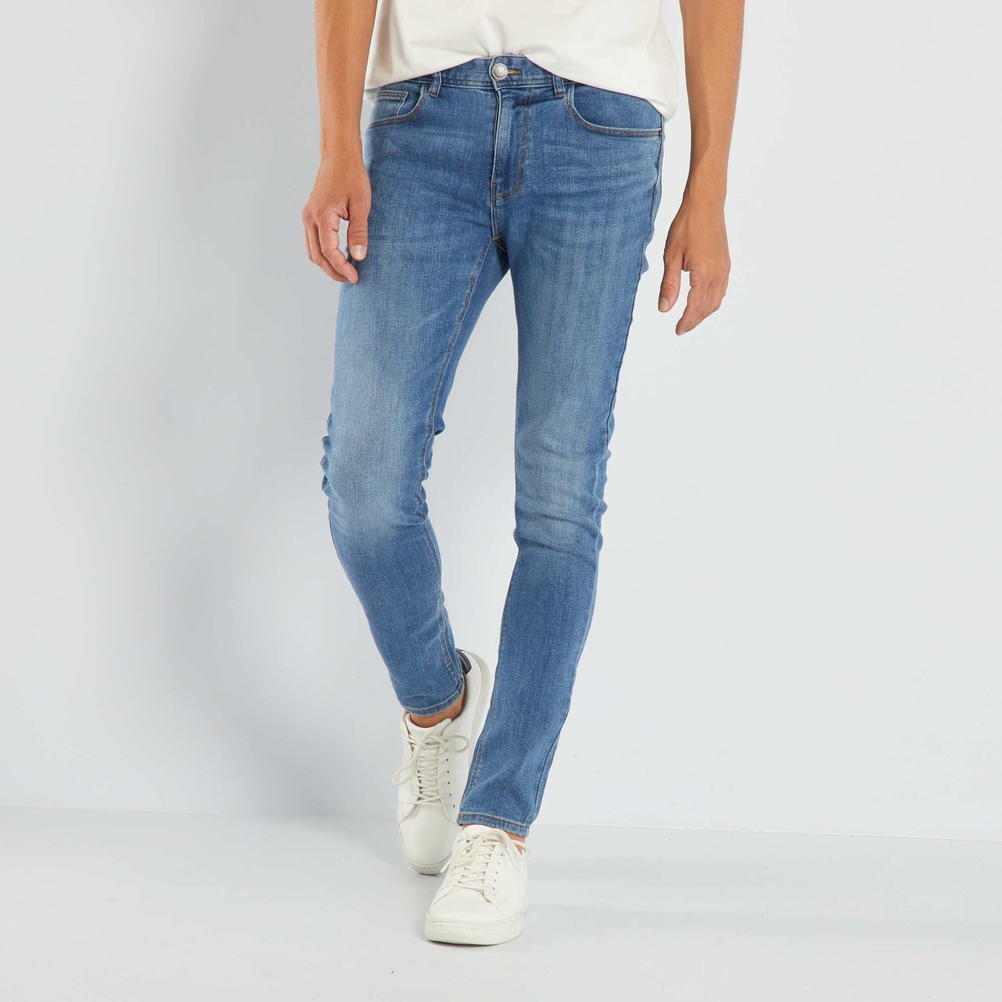 5-pocket skinny jeans - L32 DOUBLE_STO