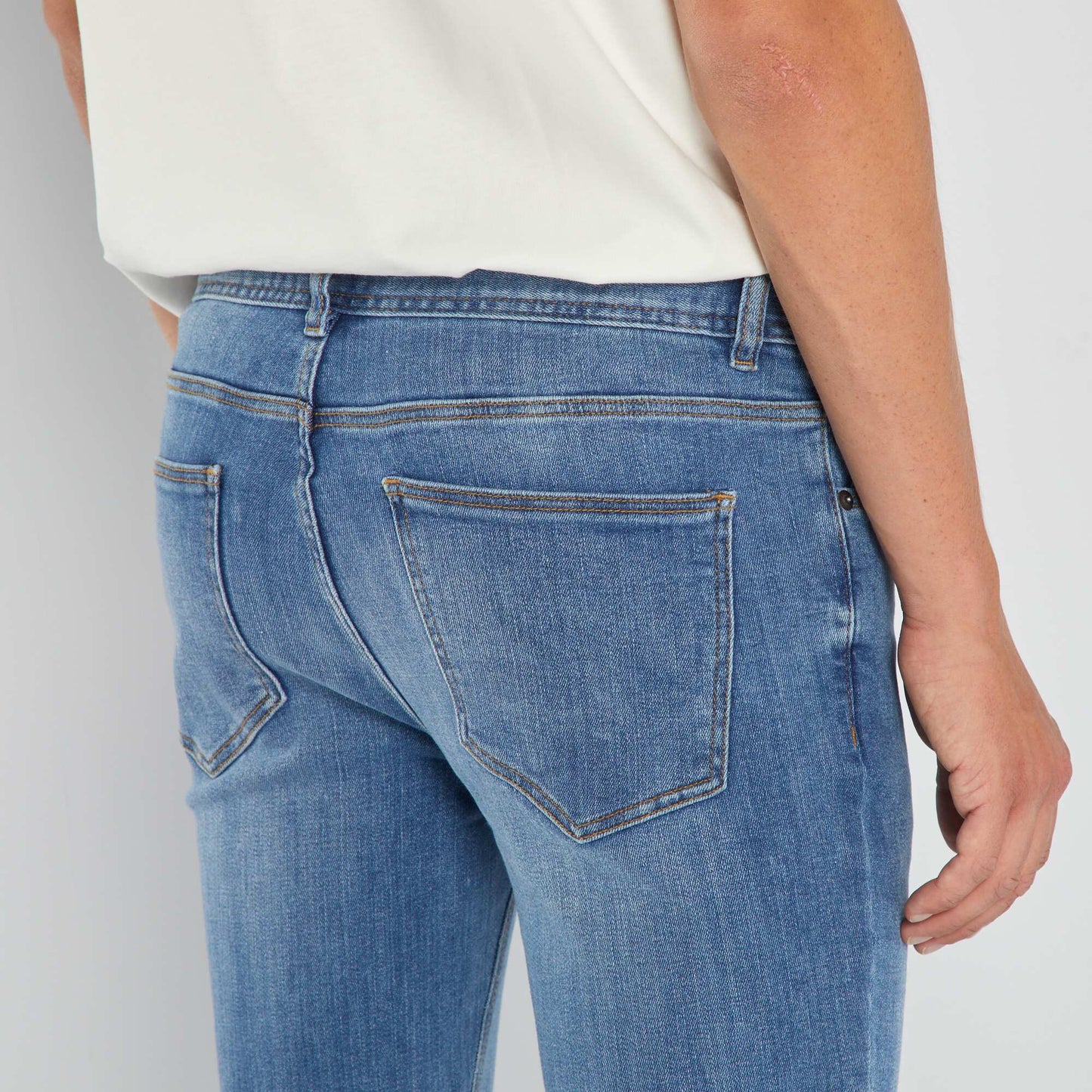 5-pocket skinny jeans - L32 DOUBLE_STO