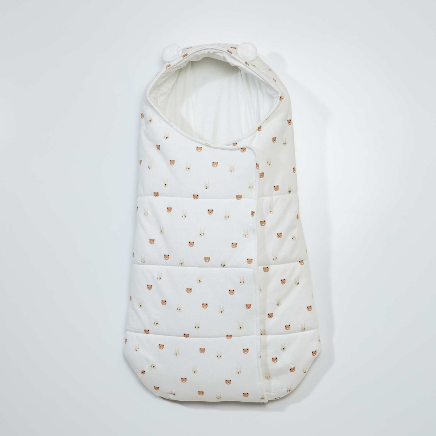 Printed snuggle suit - Perfect for getting out and about WHITE