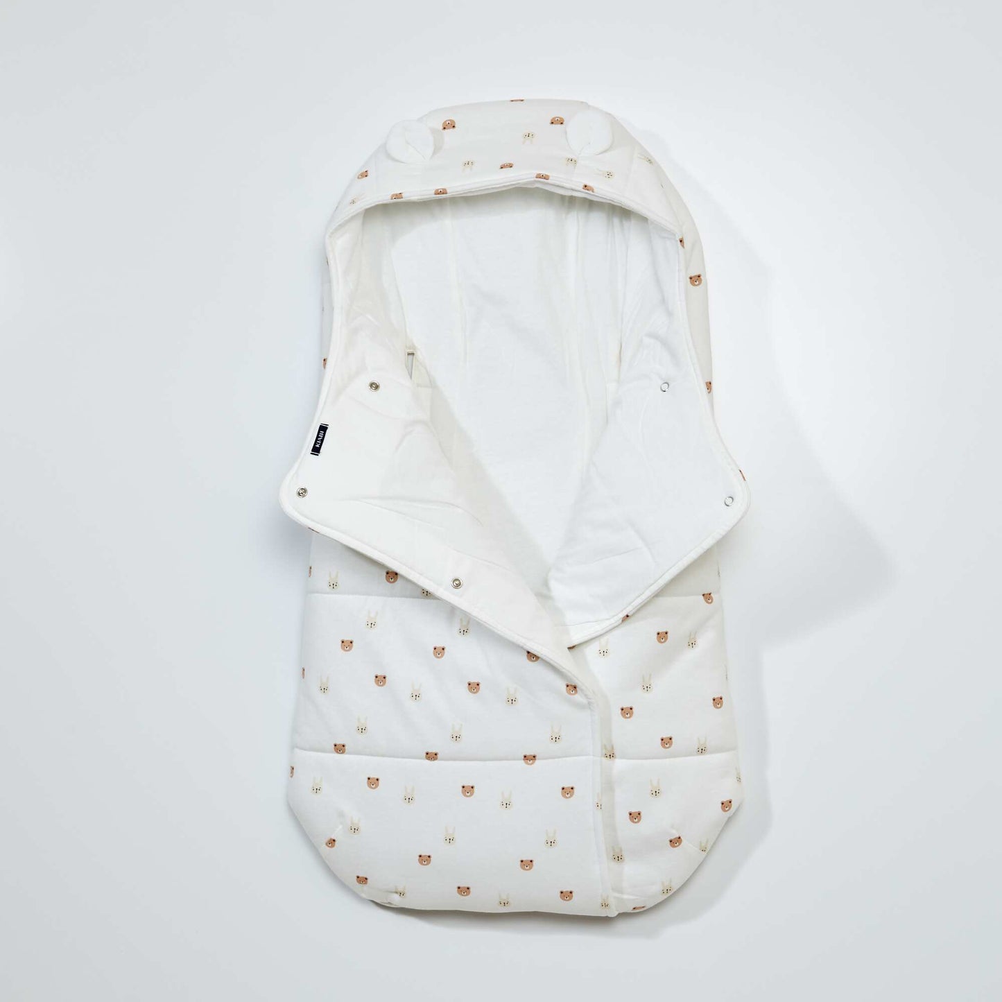 Printed snuggle suit - Perfect for getting out and about WHITE