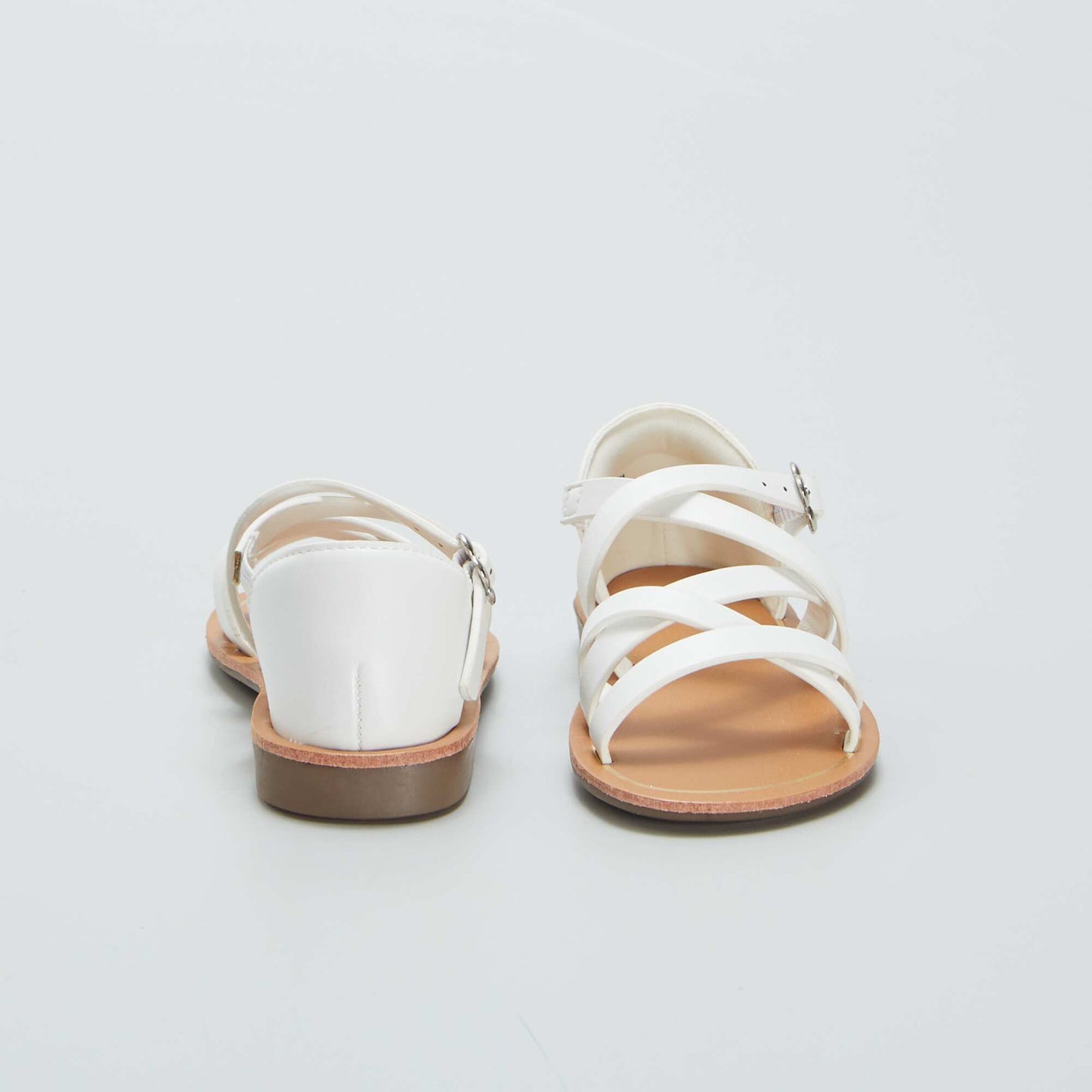 Strappy sandals WHITE