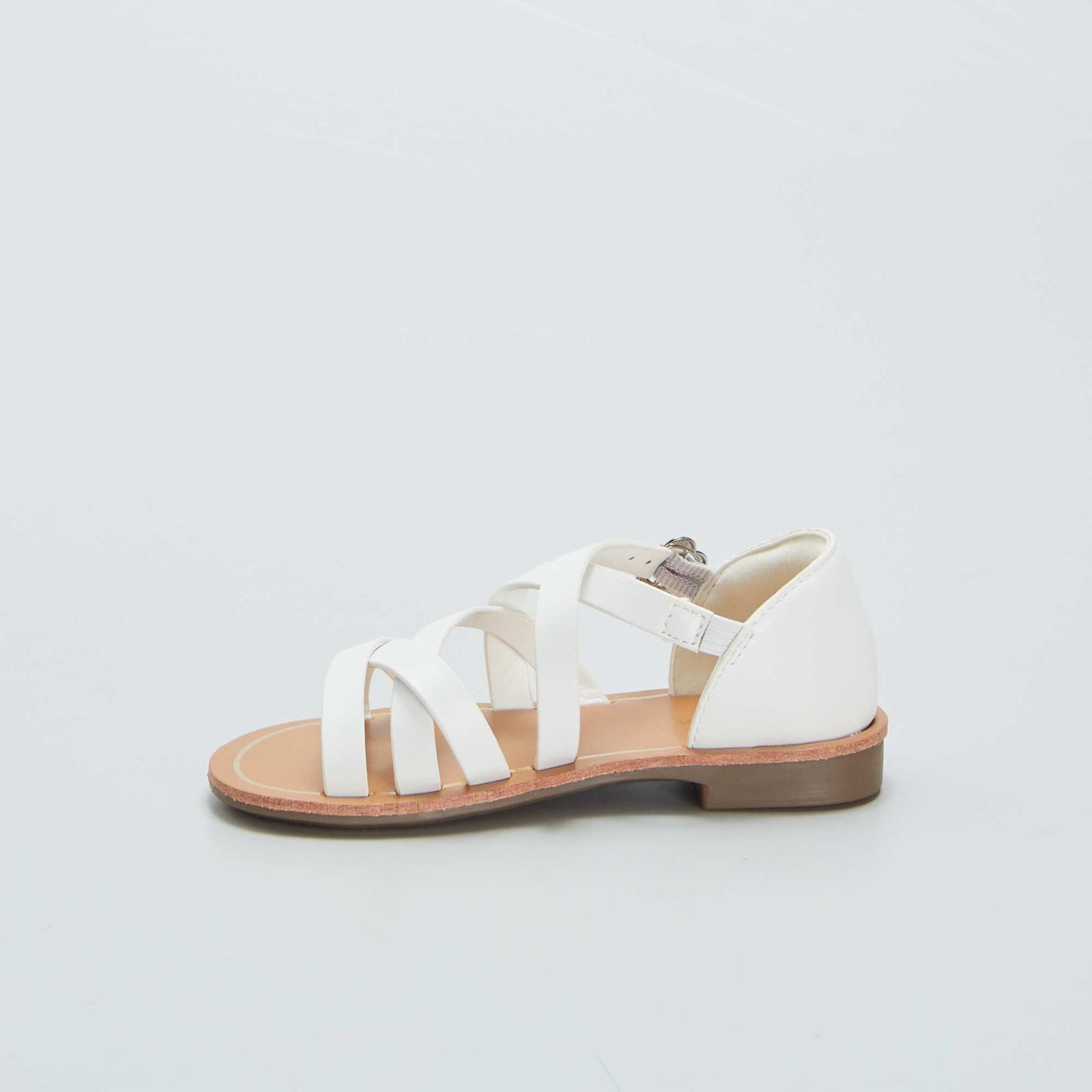 Strappy sandals WHITE