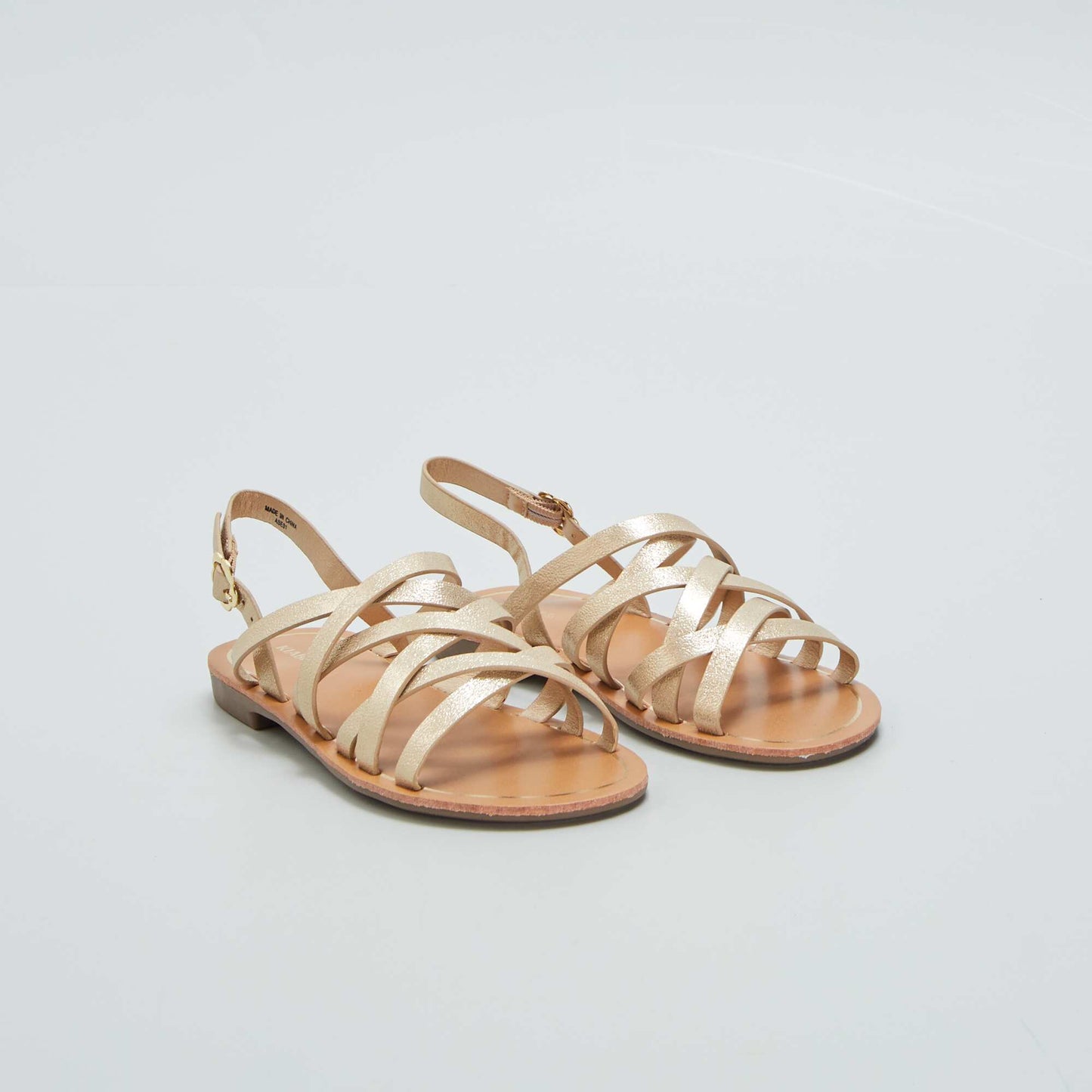 Strappy sandals YELLOW