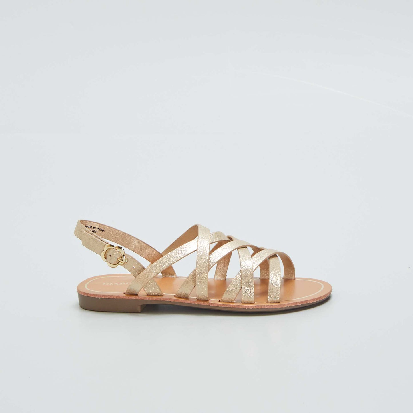 Strappy sandals YELLOW