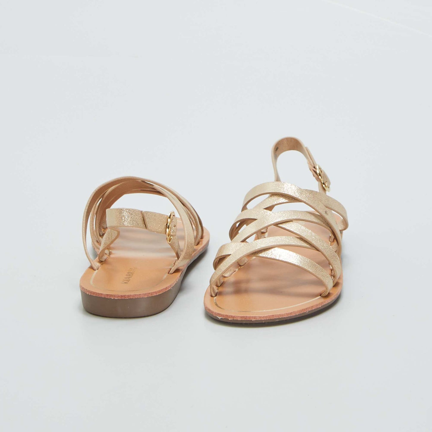 Strappy sandals YELLOW