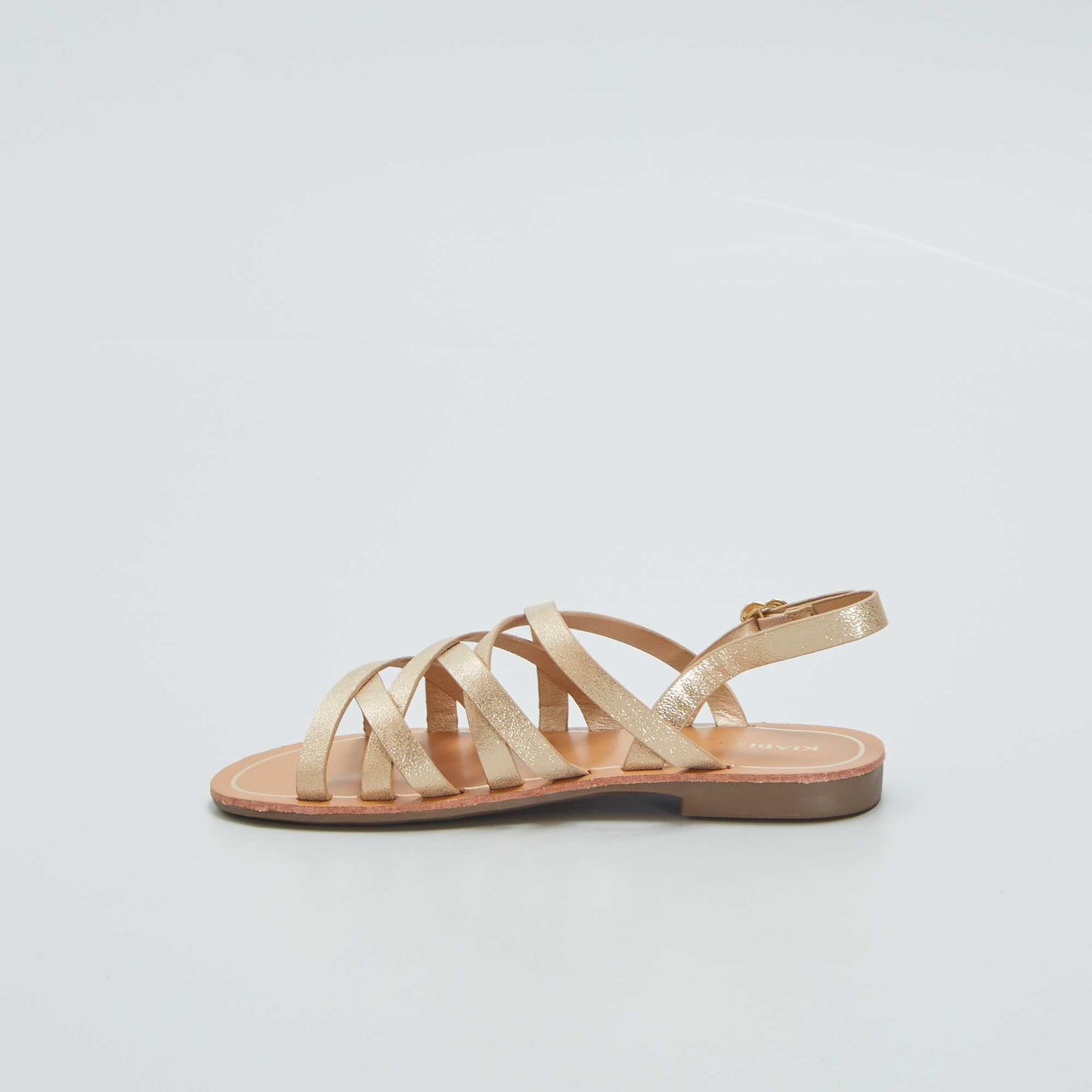 Strappy sandals YELLOW