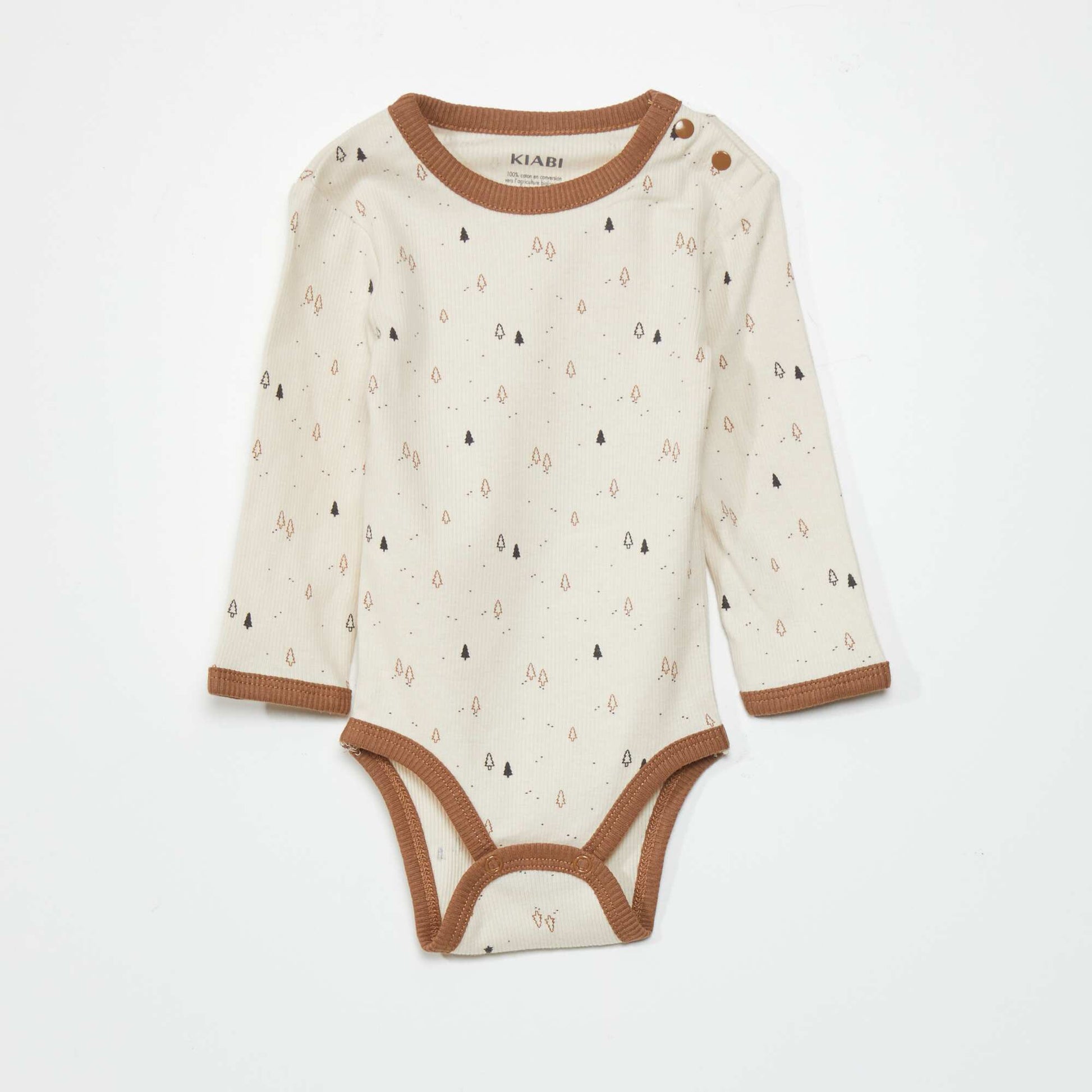 Pure cotton bodysuits AO WHITE