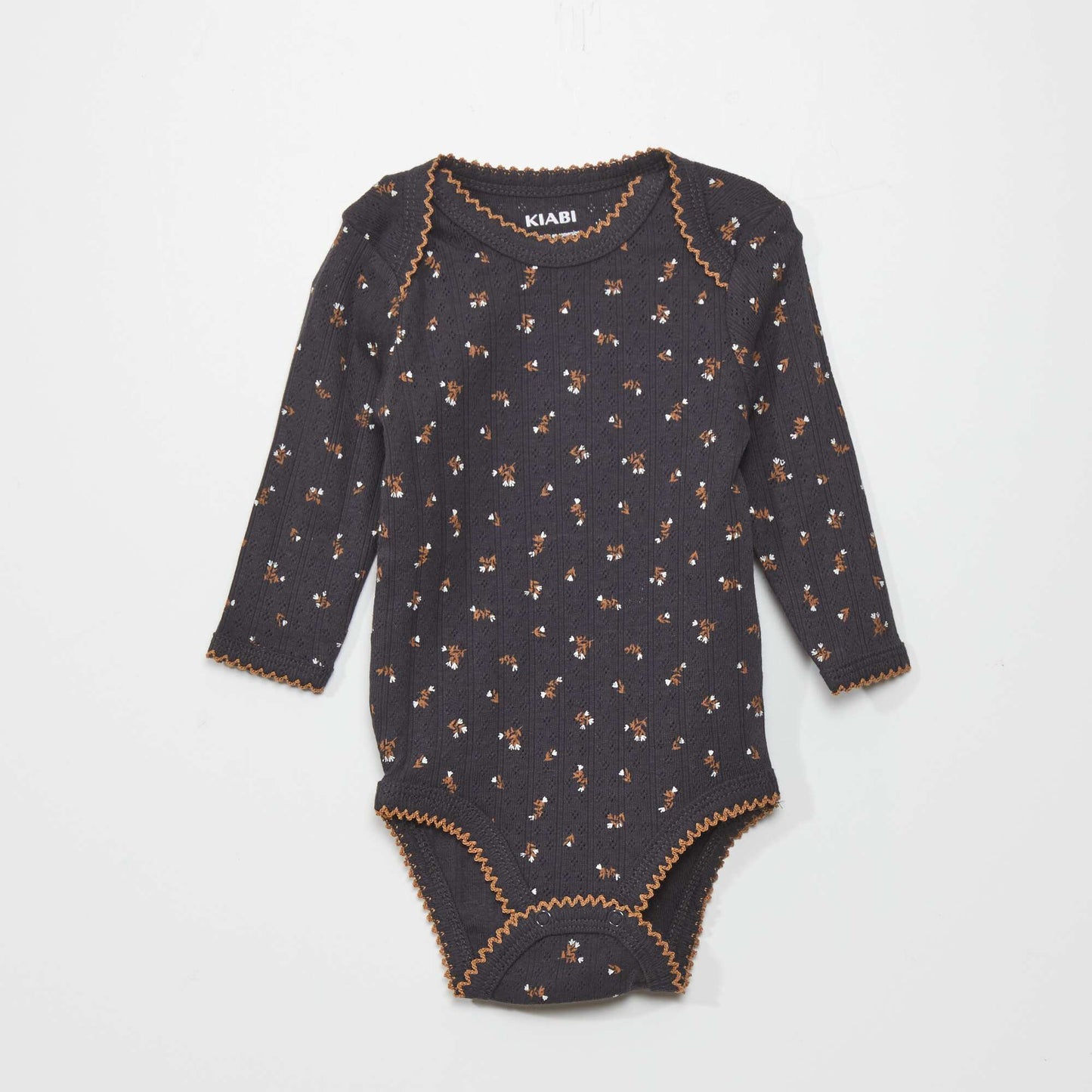 Pure cotton bodysuits FLOW GRAY