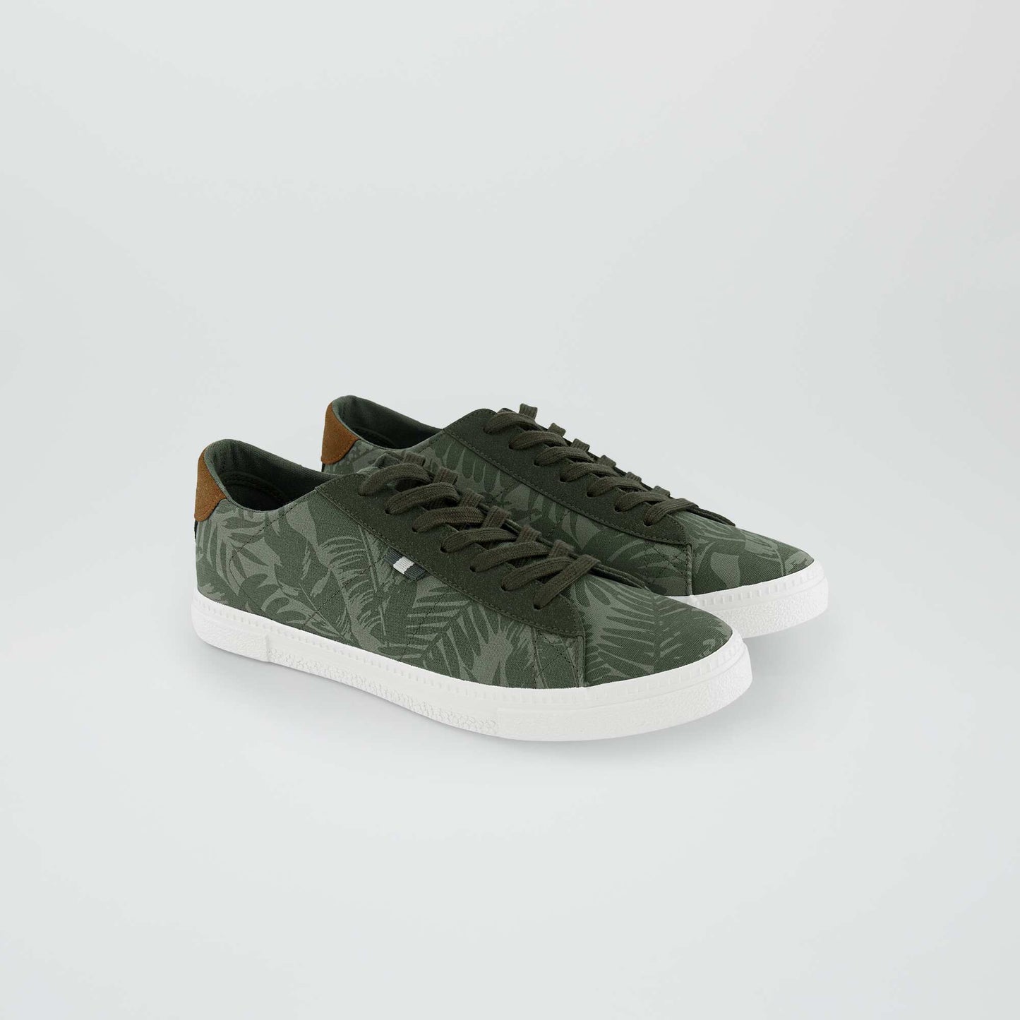 Smart canvas trainers HO_KHAKI