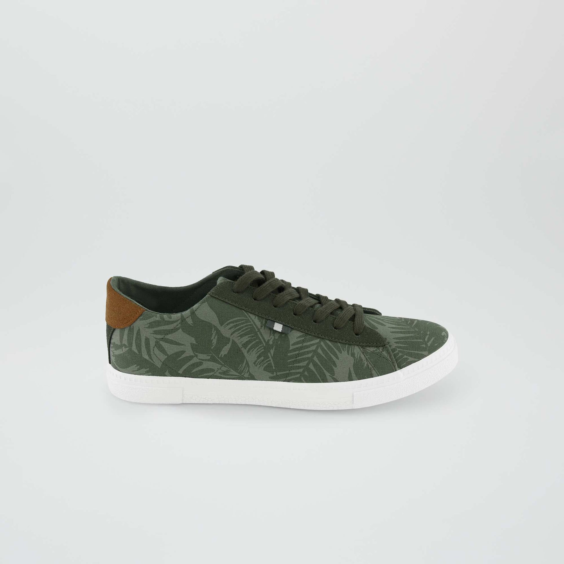 Smart canvas trainers HO_KHAKI