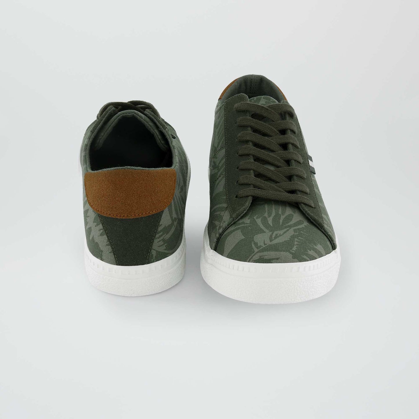 Smart canvas trainers HO_KHAKI