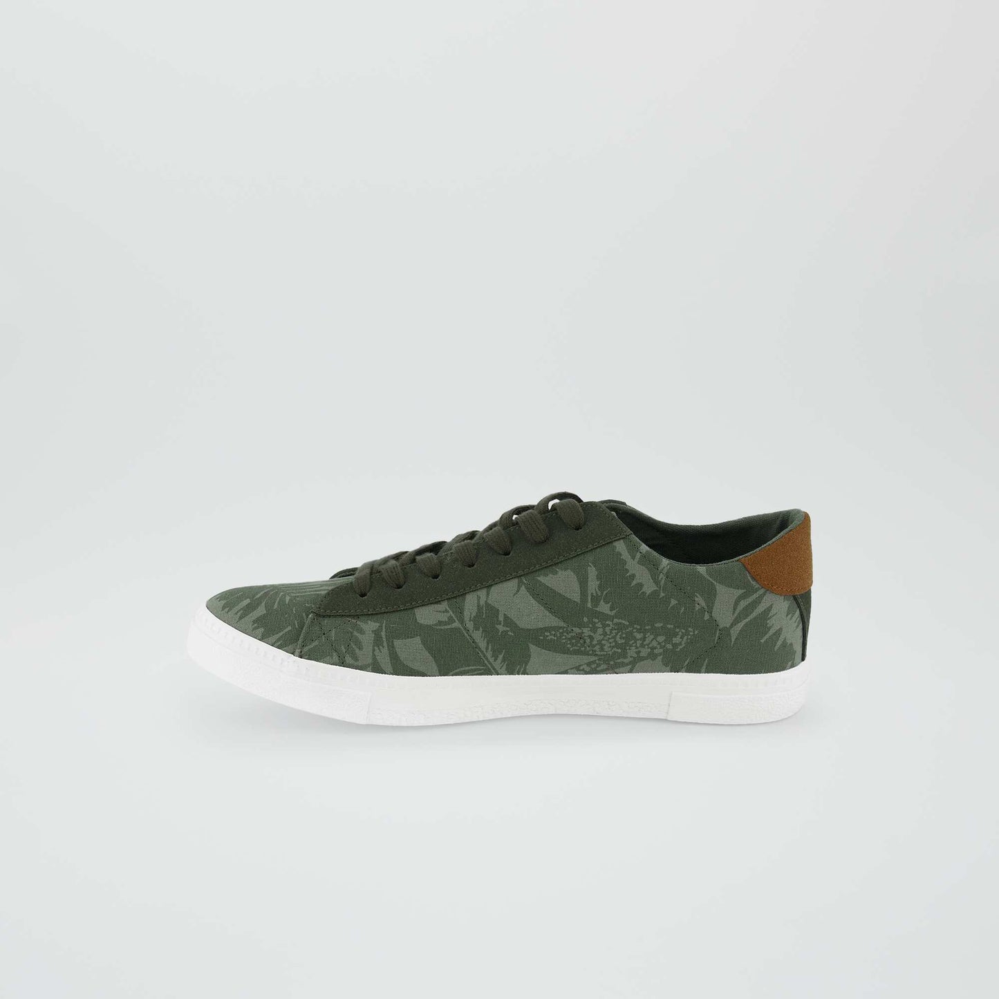 Smart canvas trainers HO_KHAKI