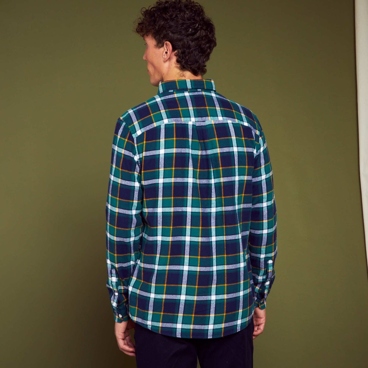 Checked flannel shirt KRO GRE SP