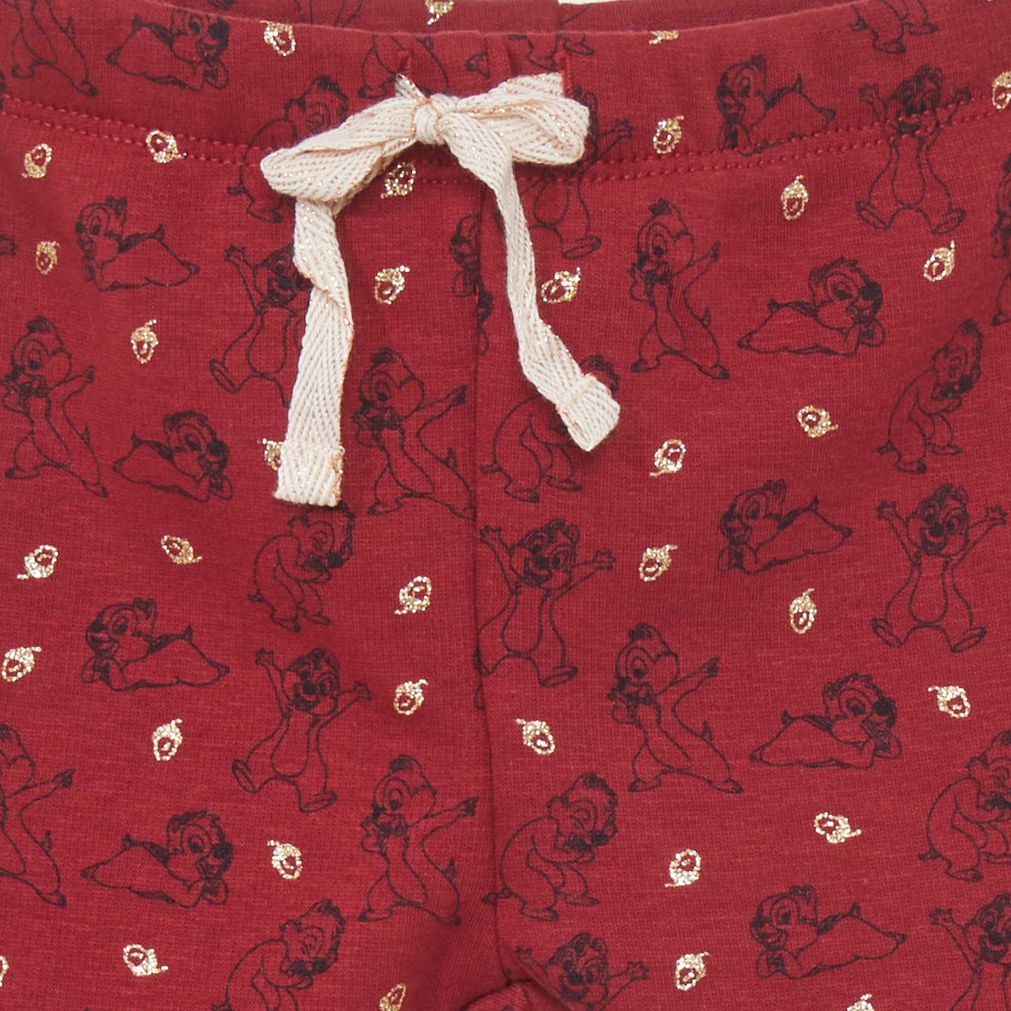 Thick Disney Chip 'n' Dale leggings RED_TIC