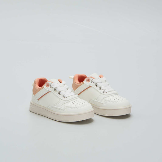 Contrast low-top trainers HO_WHITE