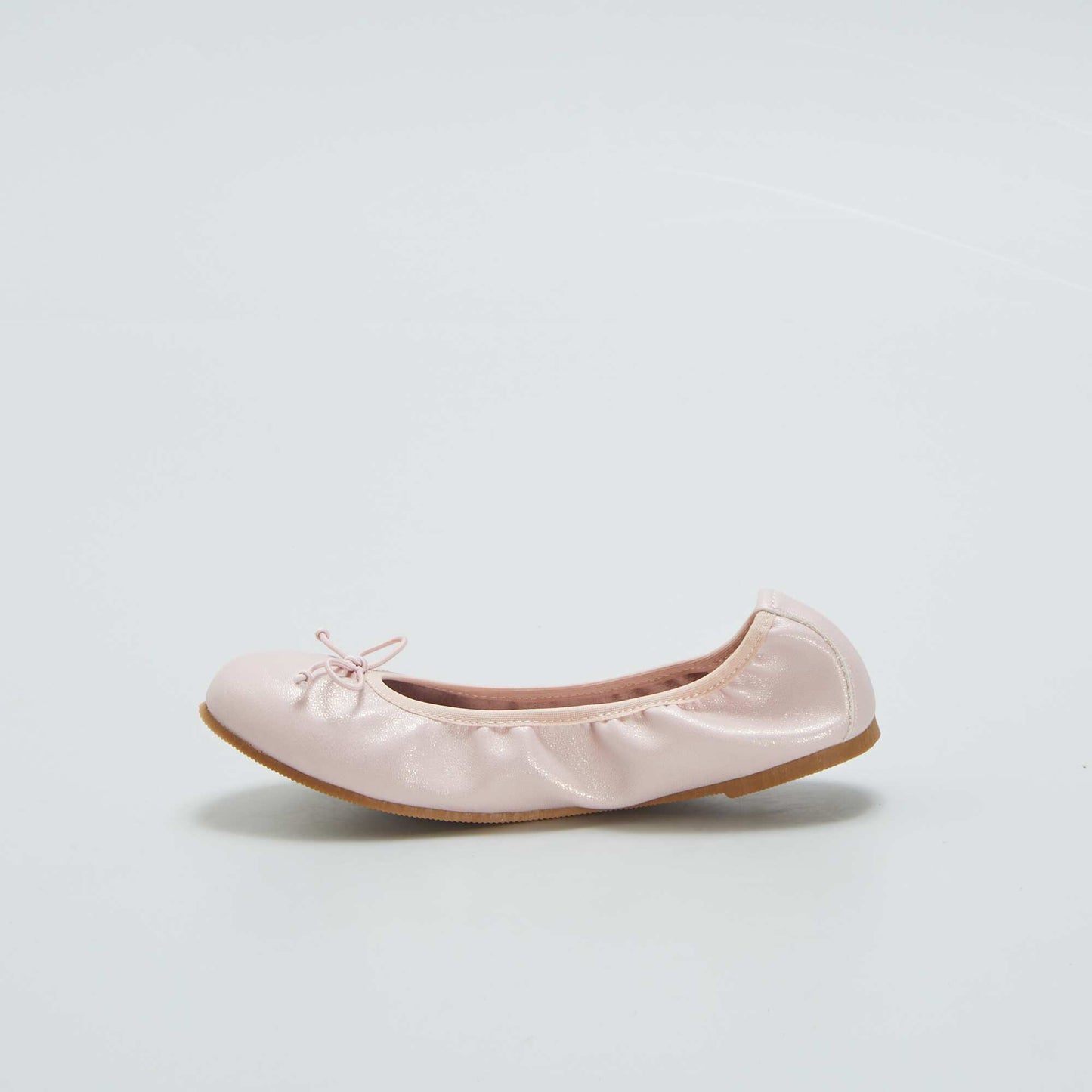 Ballet pumps with fancy bow PINK