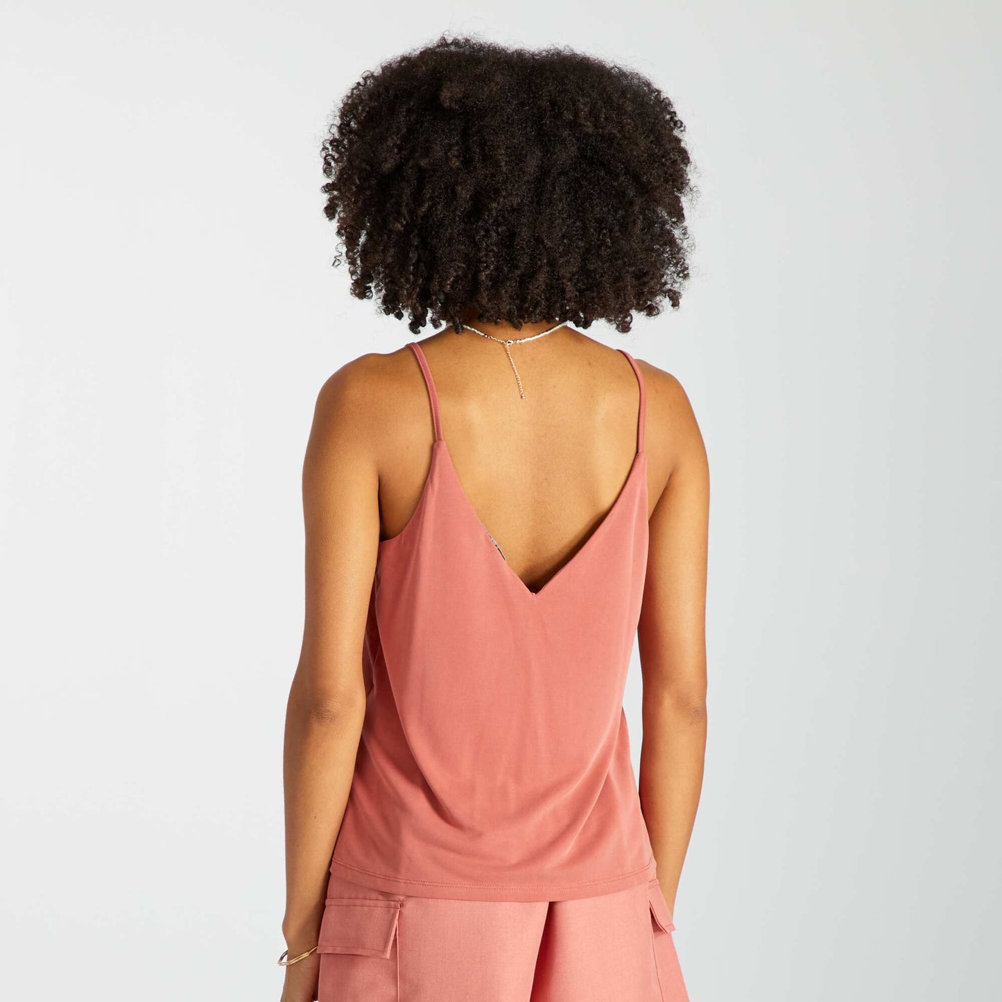 Spaghetti strap top PINK ACE