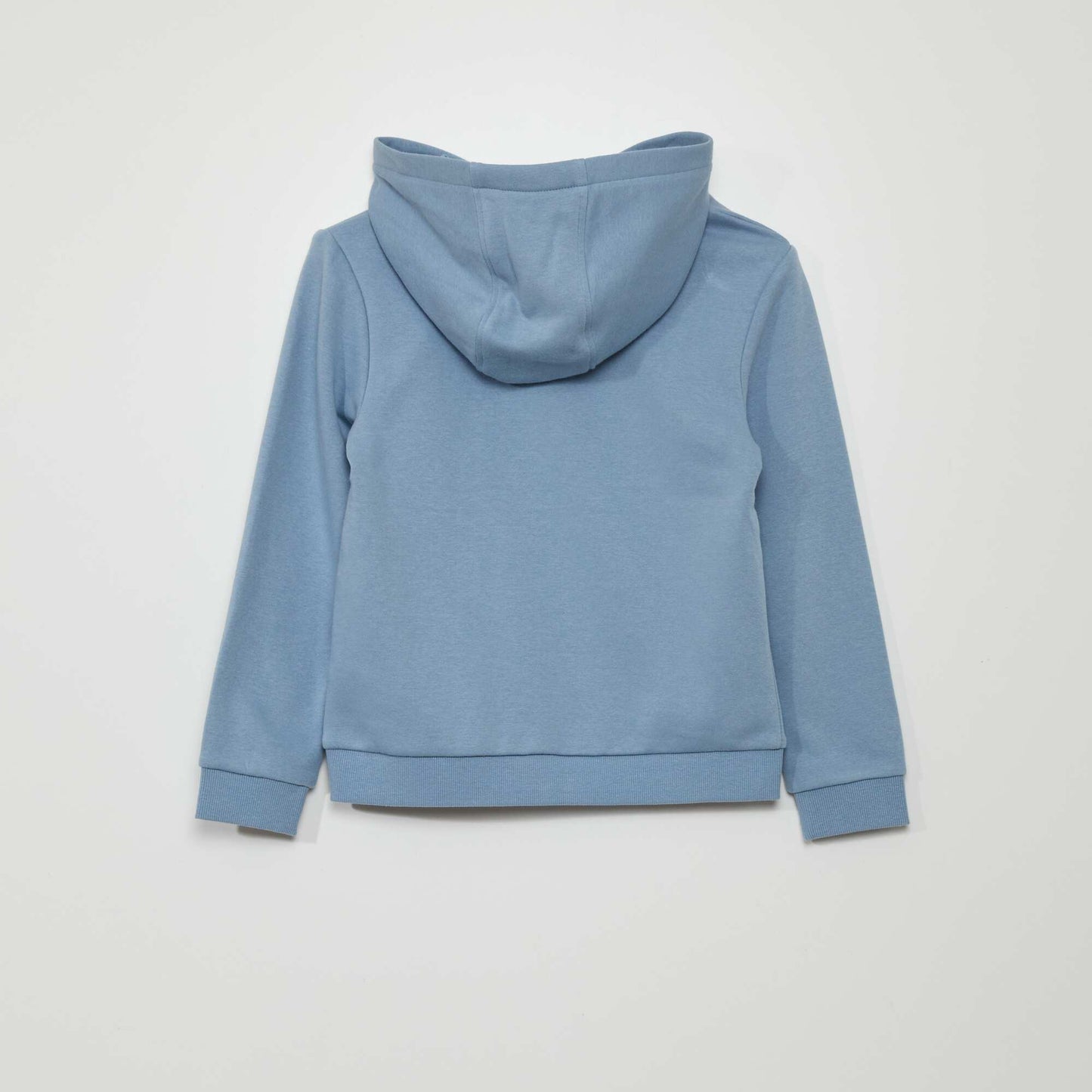 Sweatshirt fabric hoodie BLUE